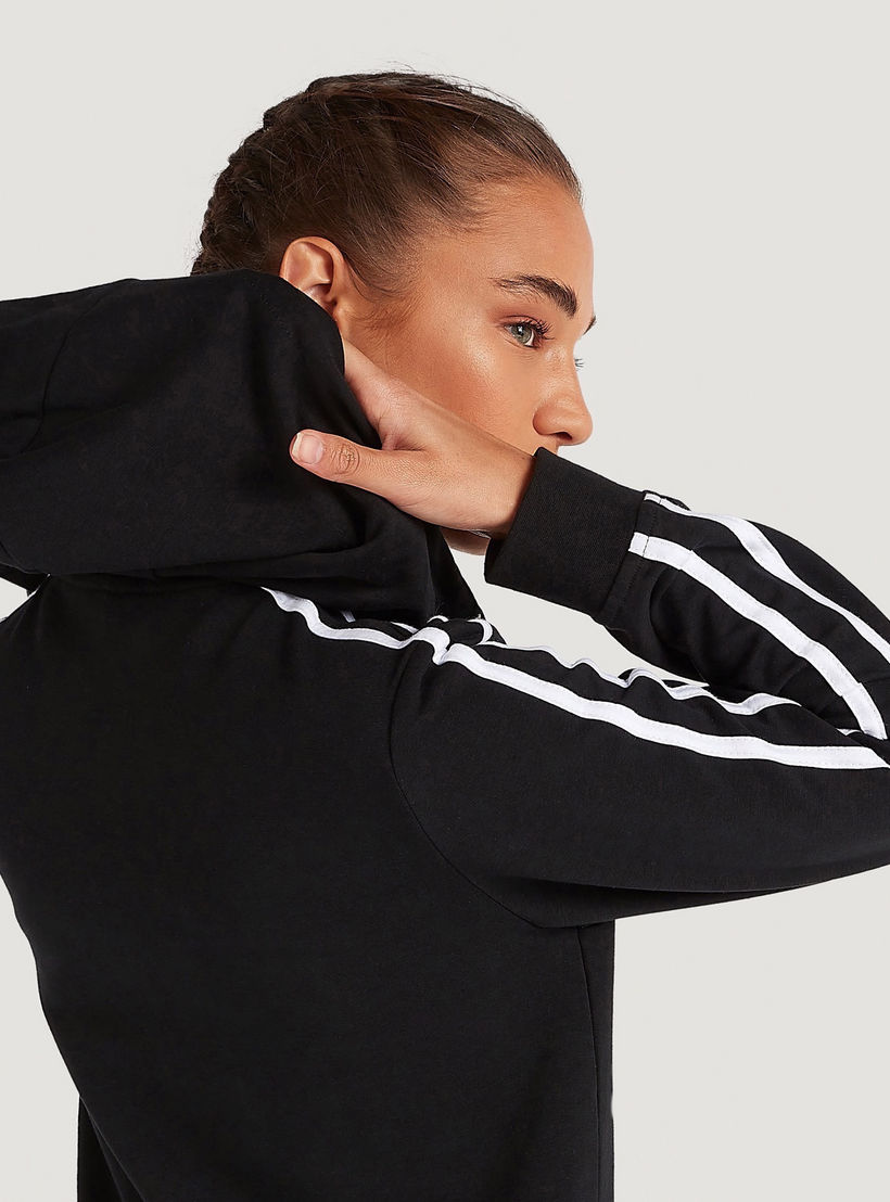 Solid Zip Through Hooded Jacket with Long Sleeves-women-clothing-sportswearandactivewear-hoodiesandsweatshirts-image-6