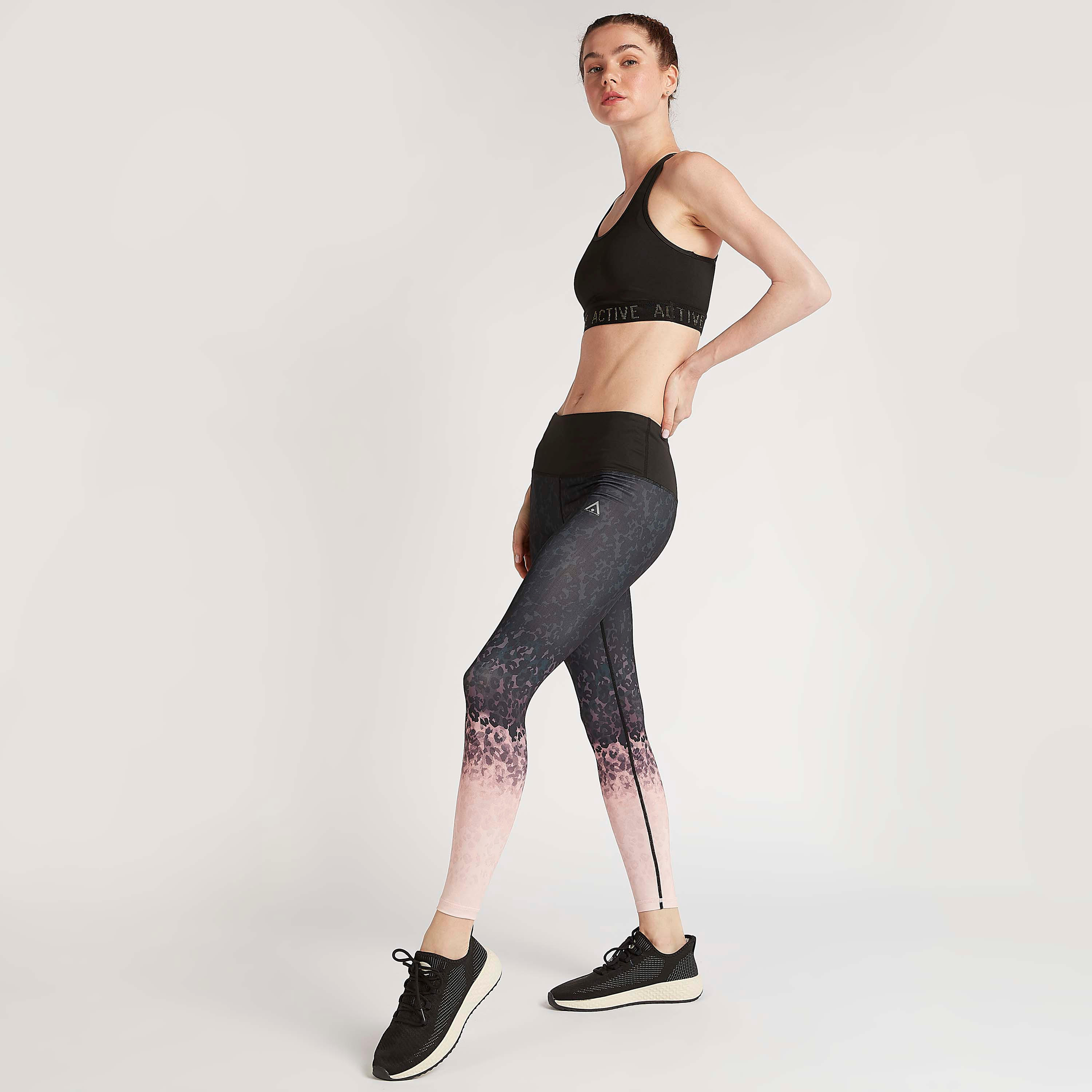 Printed Leggings with Elasticated Waistband-women-clothing-bottoms-leggings-image-2