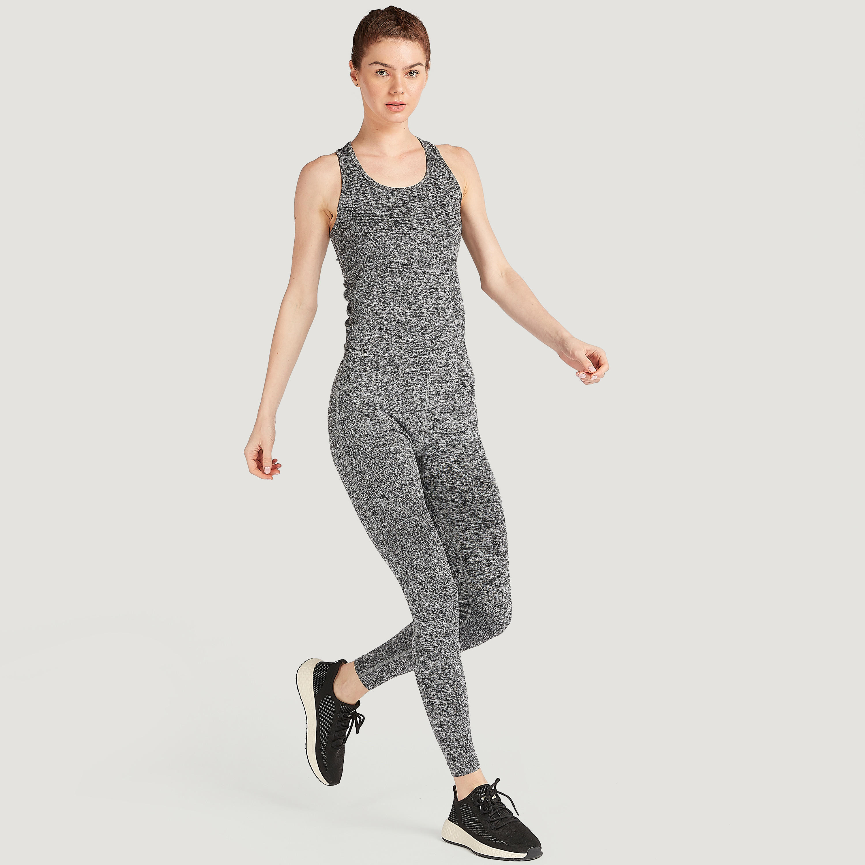 Stripe Textured Vest with Scoop Neck-women-clothing-sportswearandactivewear-tshirtsandvests-image-2