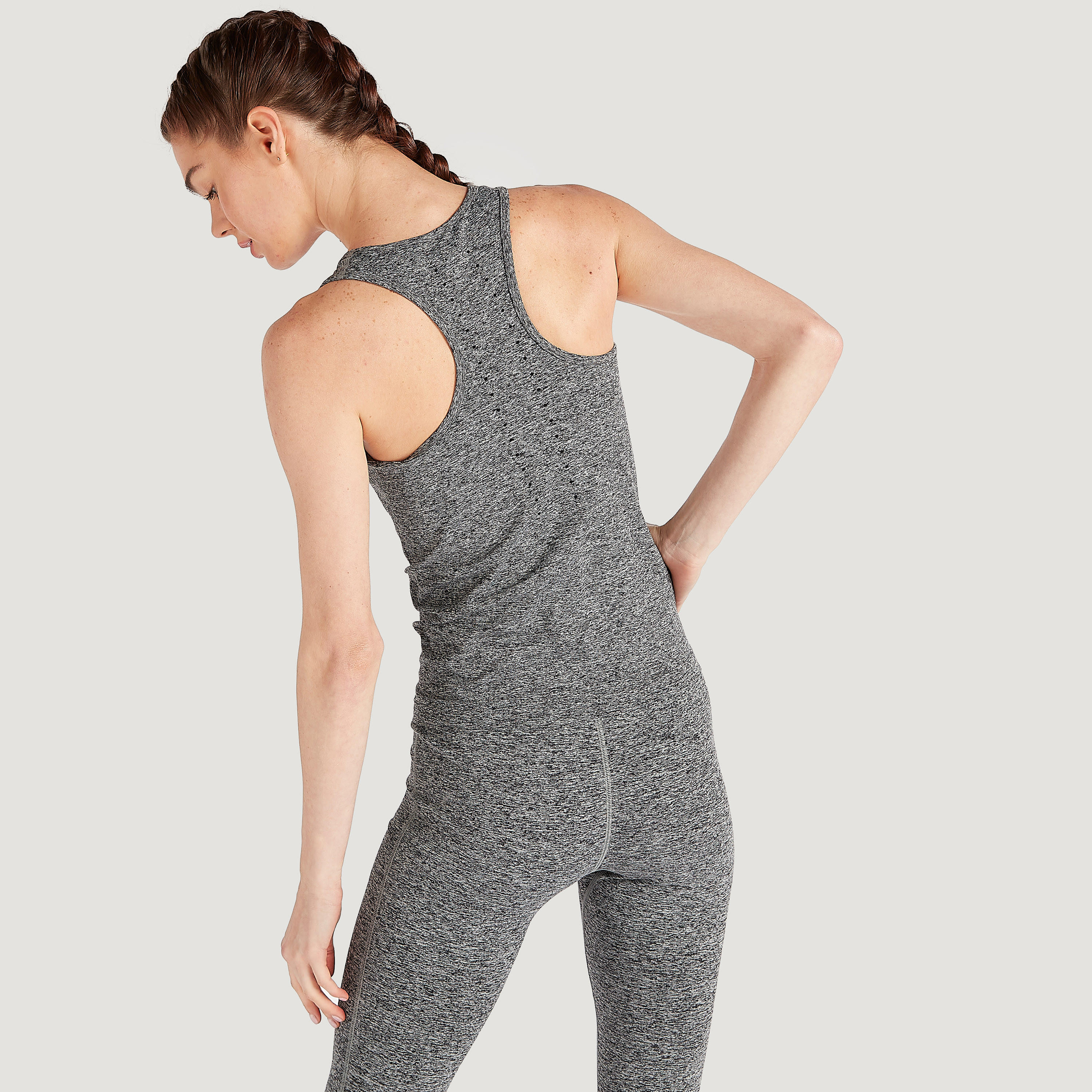 Stripe Textured Vest with Scoop Neck-women-clothing-sportswearandactivewear-tshirtsandvests-image-4