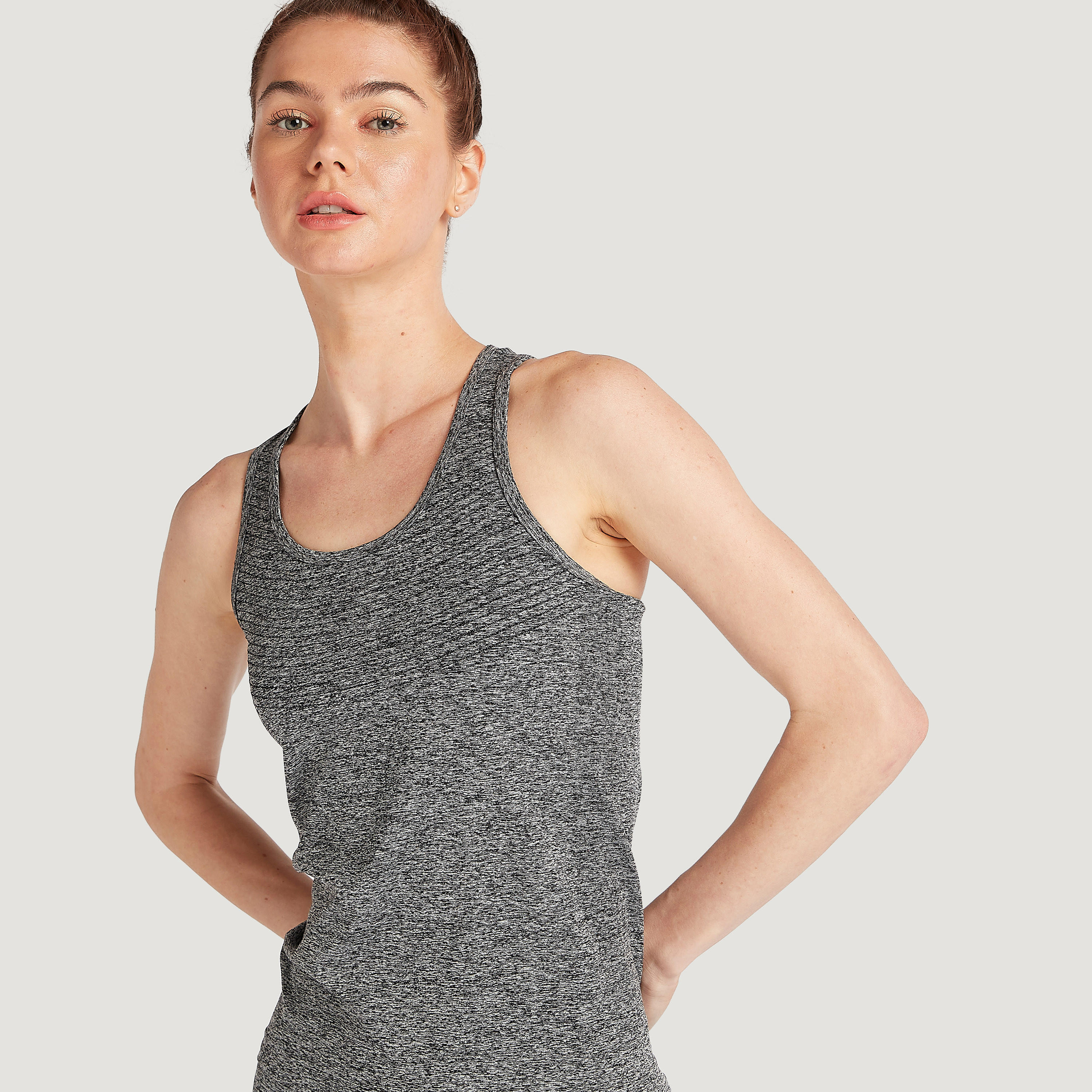 Stripe Textured Vest with Scoop Neck-women-clothing-sportswearandactivewear-tshirtsandvests-image-7