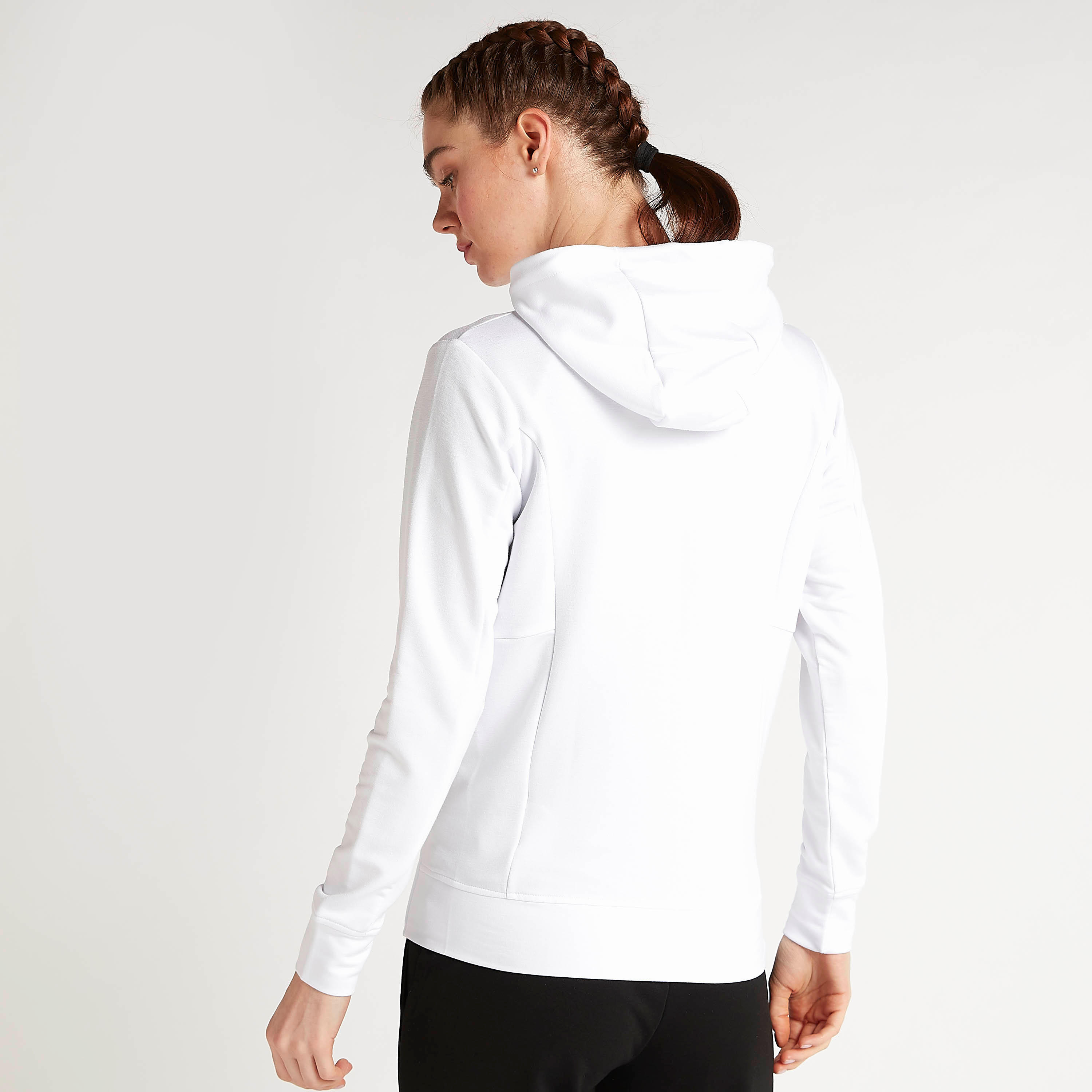 هودي سادة بسحّاب وأكمام طويلة وجيوب-women-clothing-sportswearandactivewear-hoodiesandsweatshirts-image-3