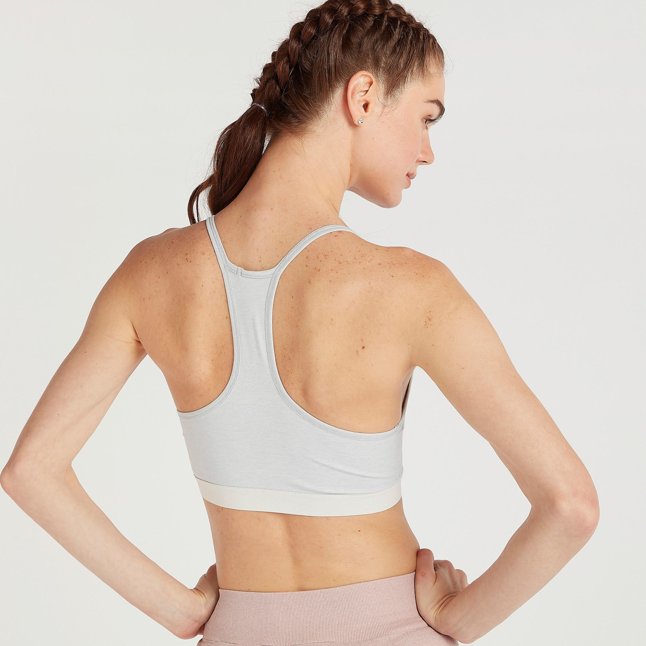 Solid Sports Bra with Racerback-sports-women-clothing-sportsbras-image-4