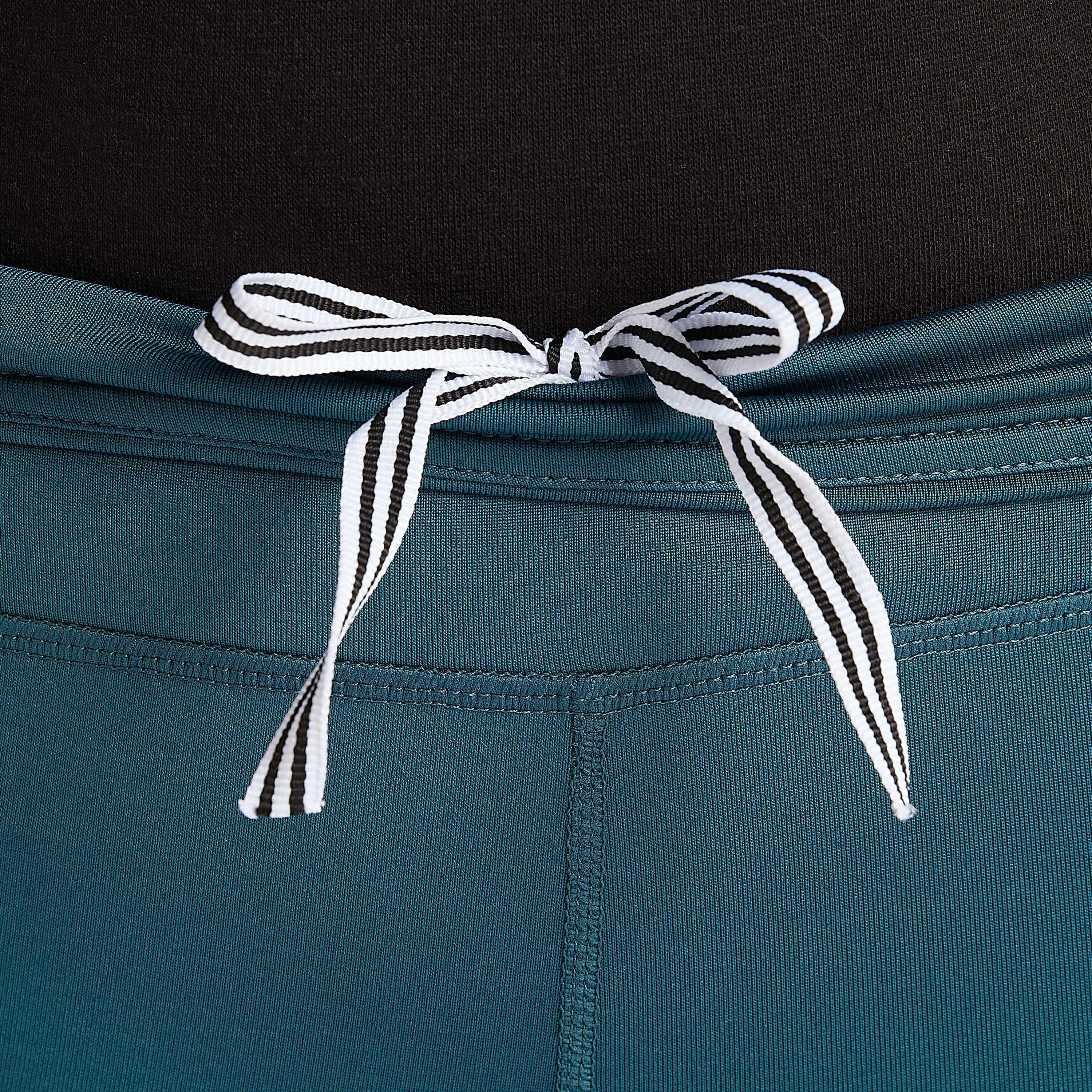 Solid Leggings with Tie Ups and Zipper Pocket-women-clothing-bottoms-leggings-image-3