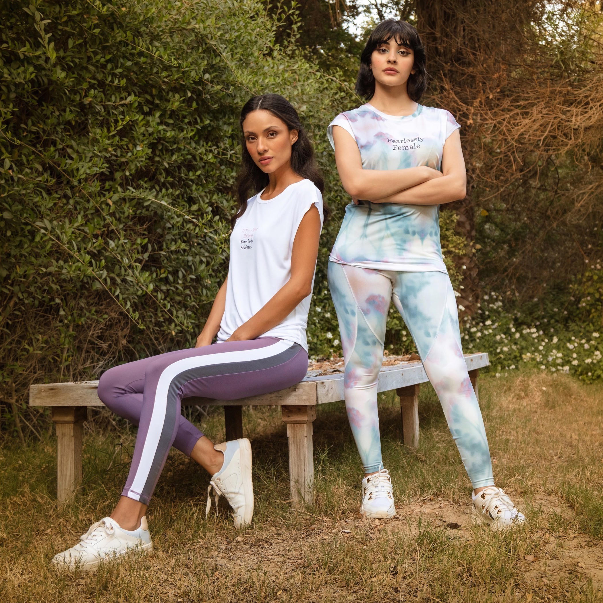 تيشيرت بأكمام كاب وطبعات-women-clothing-sportswearandactivewear-tshirtsandvests-image-6