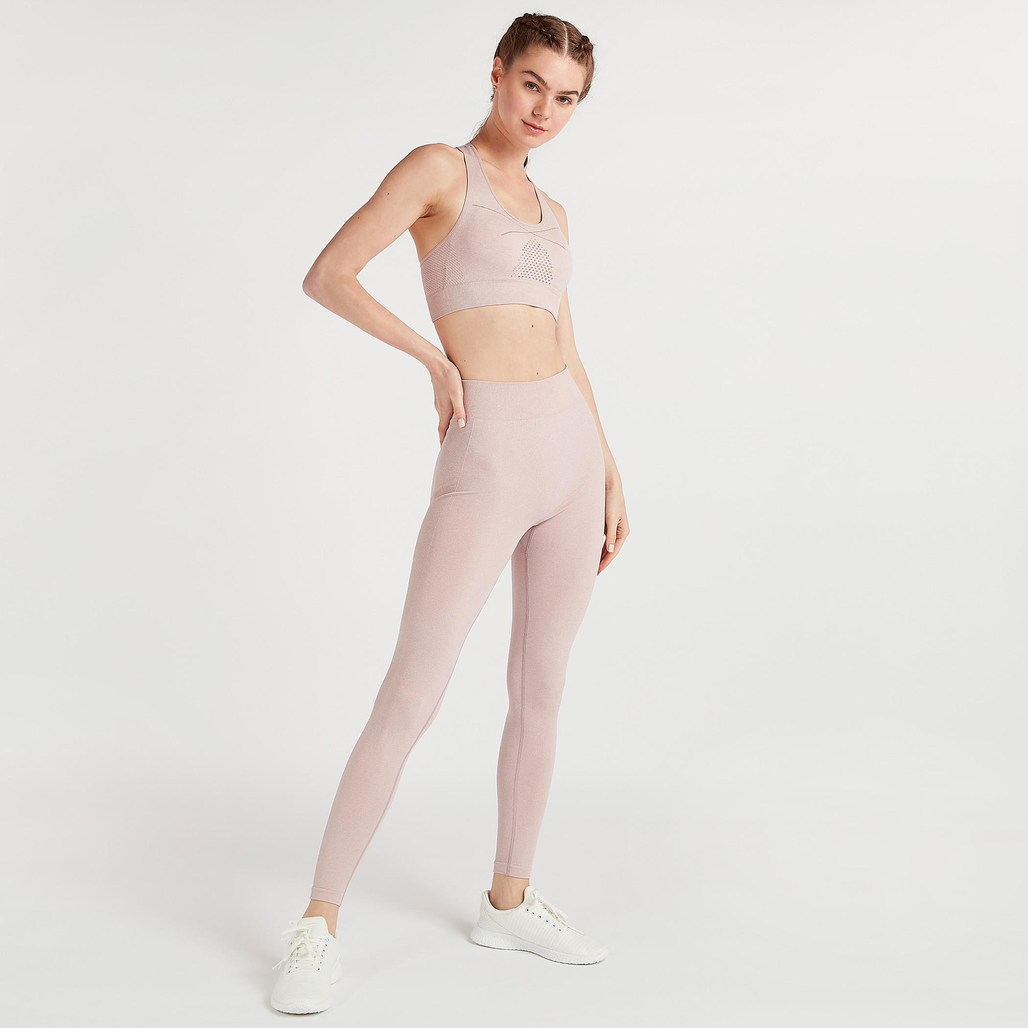 صدرية رياضية بارزة الملمس بظهر ريسر-sports-women-clothing-sportsbras-image-5