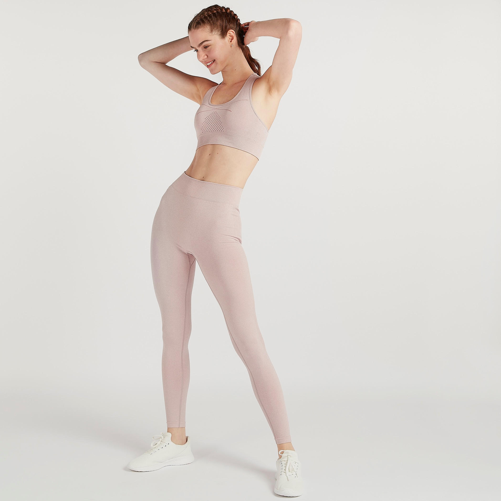 بنطلون ليقنز سادة بخصر مطّاطي-women-clothing-bottoms-leggings-image-4