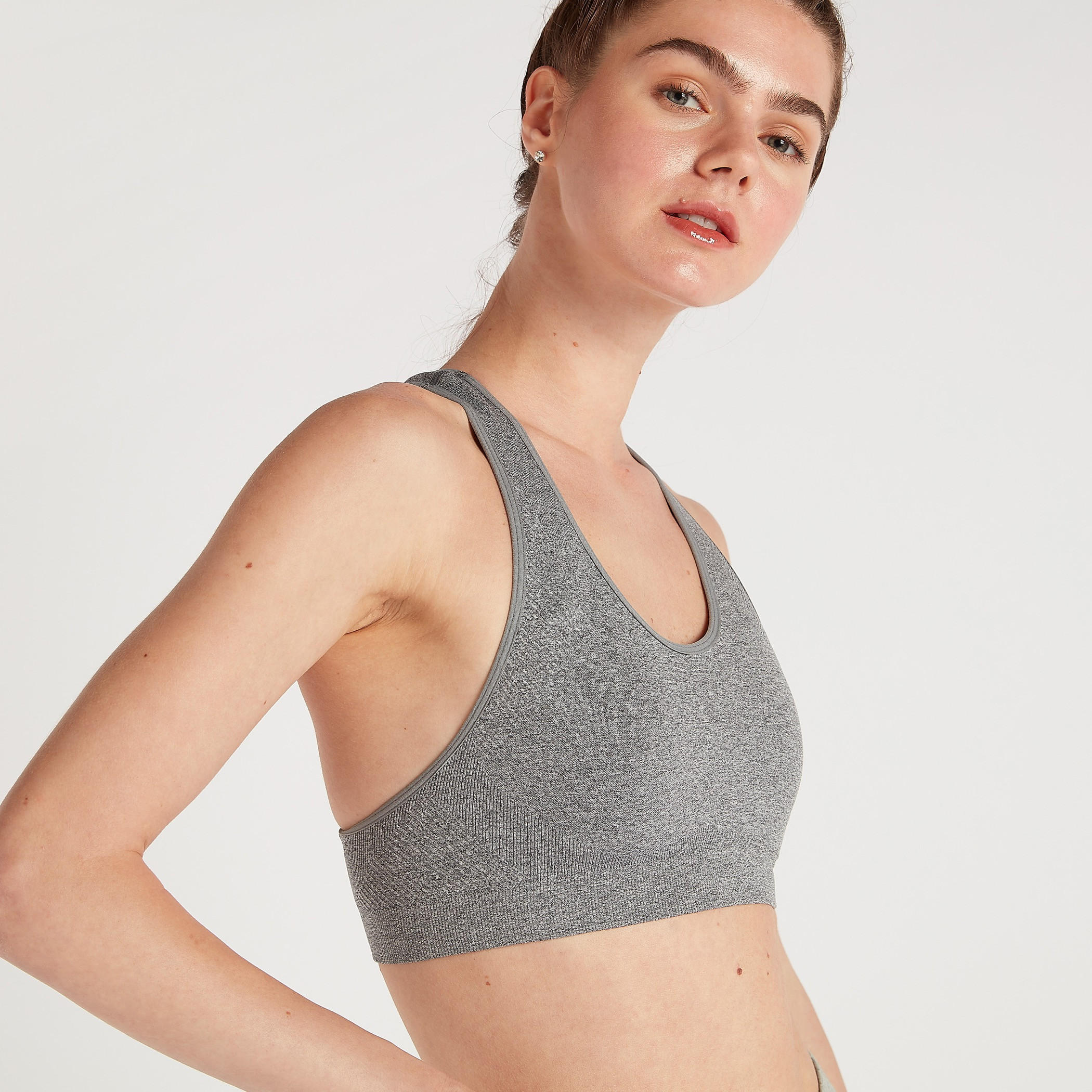 Solid Sports Bra with Racerback-sports-women-clothing-sportsbras-image-5