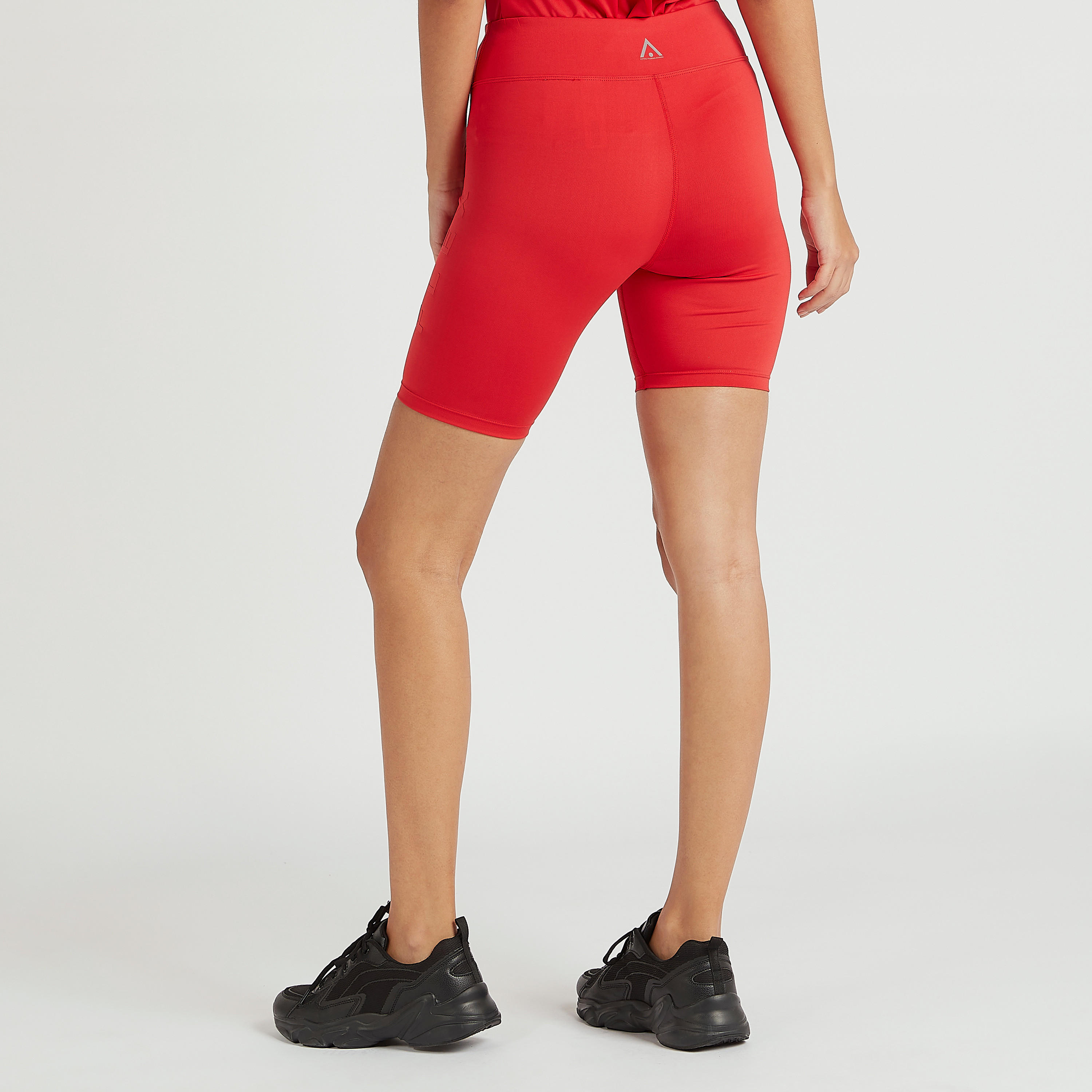 Plain Shorts with Elasticised Waistband-women-clothing-bottoms-leggings-image-4