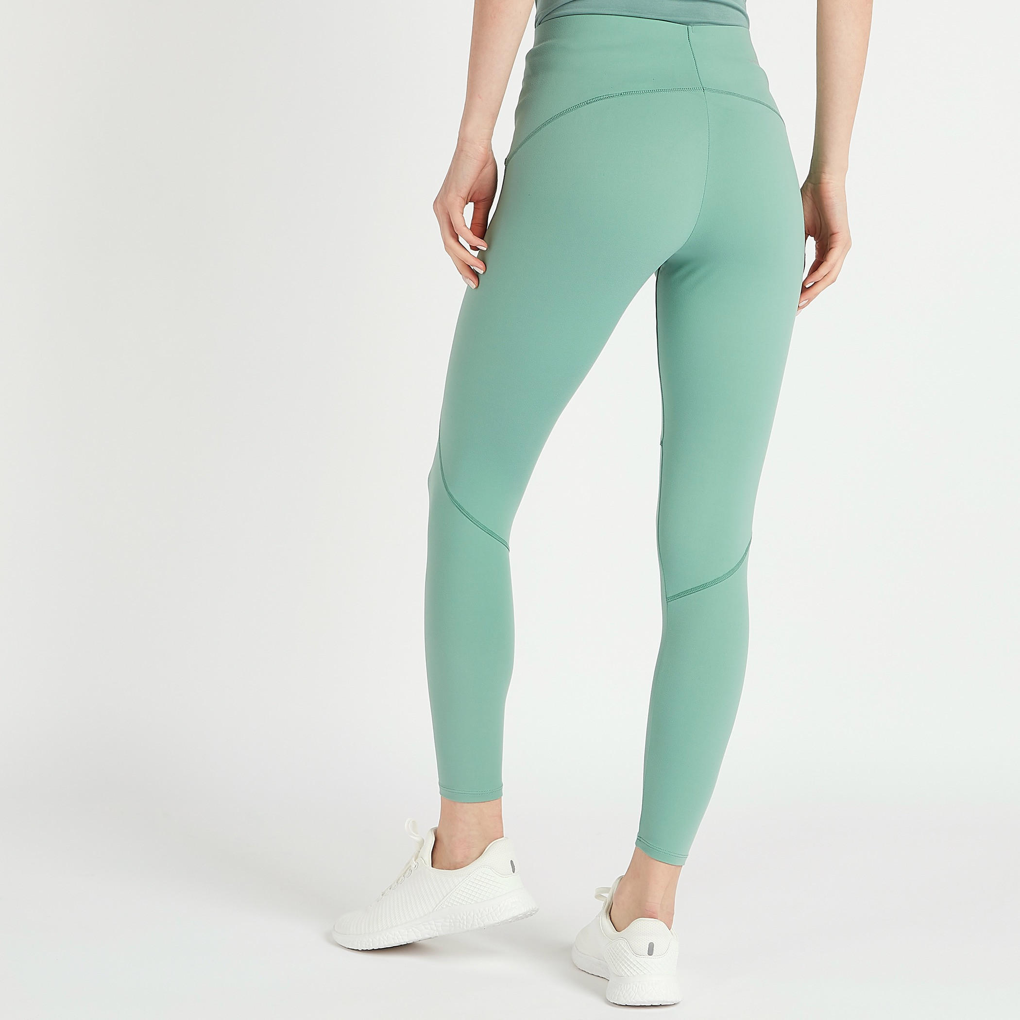 Solid Leggings with Elasticated Waistband-women-clothing-bottoms-leggings-image-4