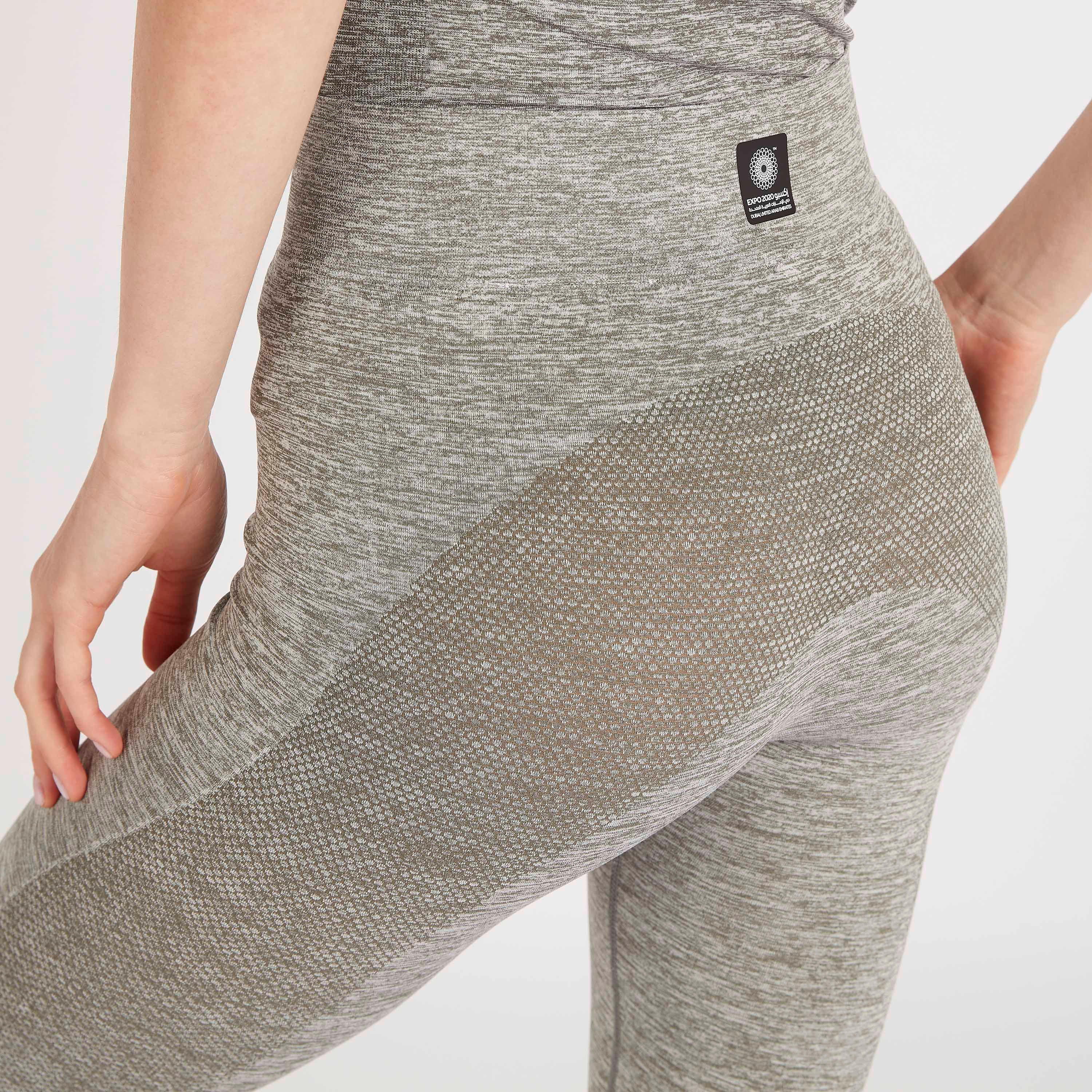 Solid Full Length Leggings with Elasticated Waistband-women-clothing-bottoms-leggings-image-3
