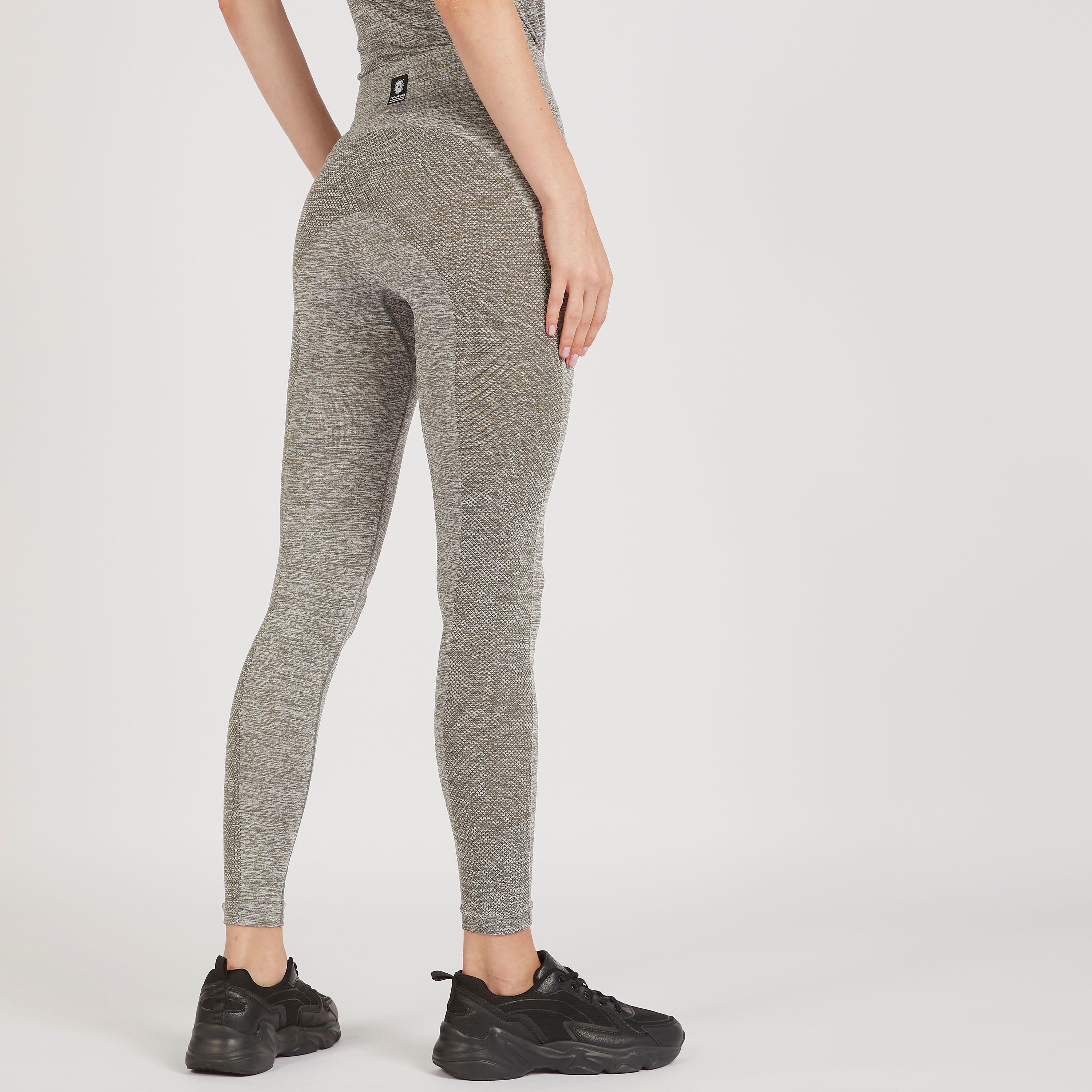 Solid Full Length Leggings with Elasticated Waistband-women-clothing-bottoms-leggings-image-4