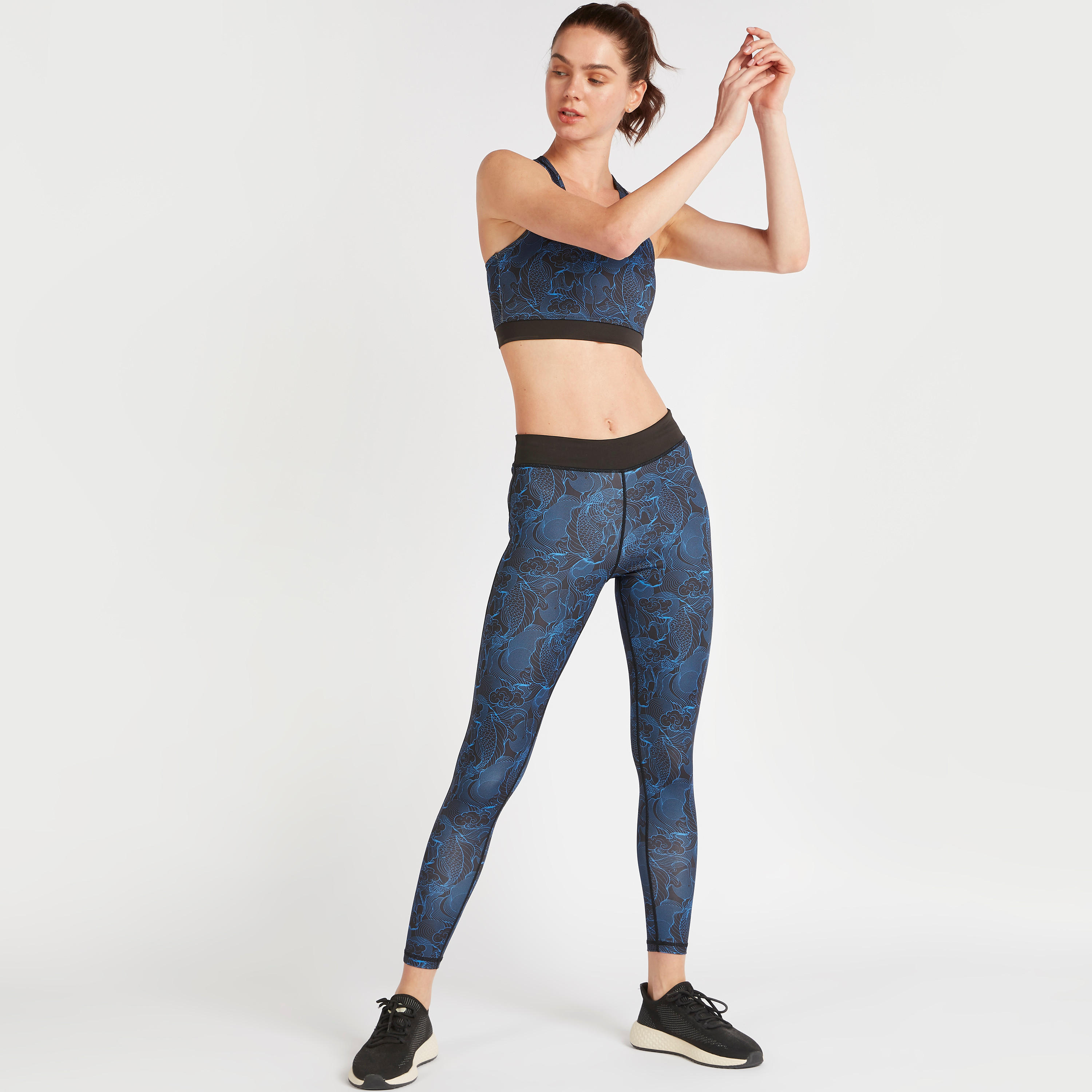بنطلون ليقنز بخصر مطّاطي وطبعات-women-clothing-bottoms-leggings-image-2