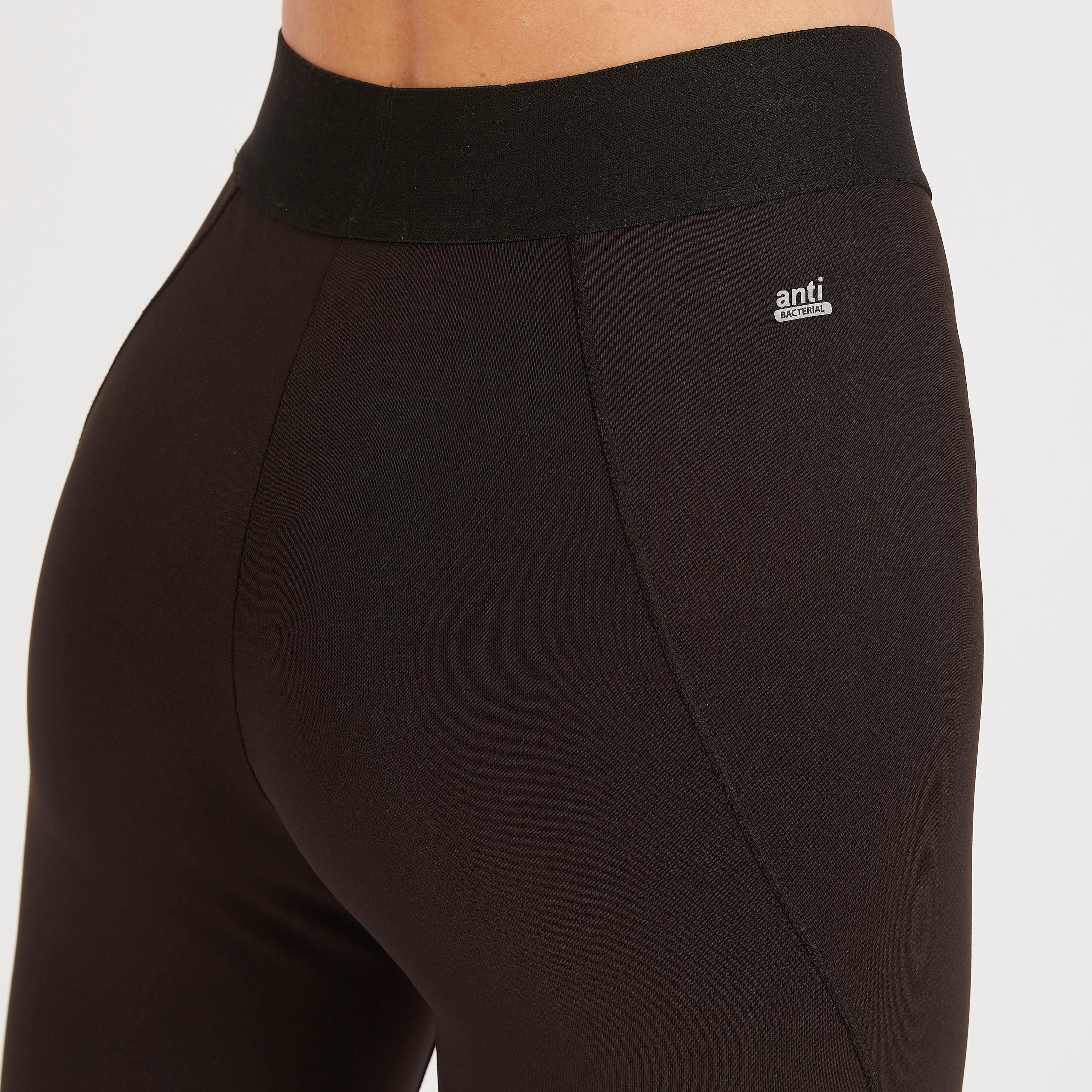 بنطلون ليقنز مقلّم بخصر مطاطي وتصاميم مغايرة-women-clothing-bottoms-leggings-image-5