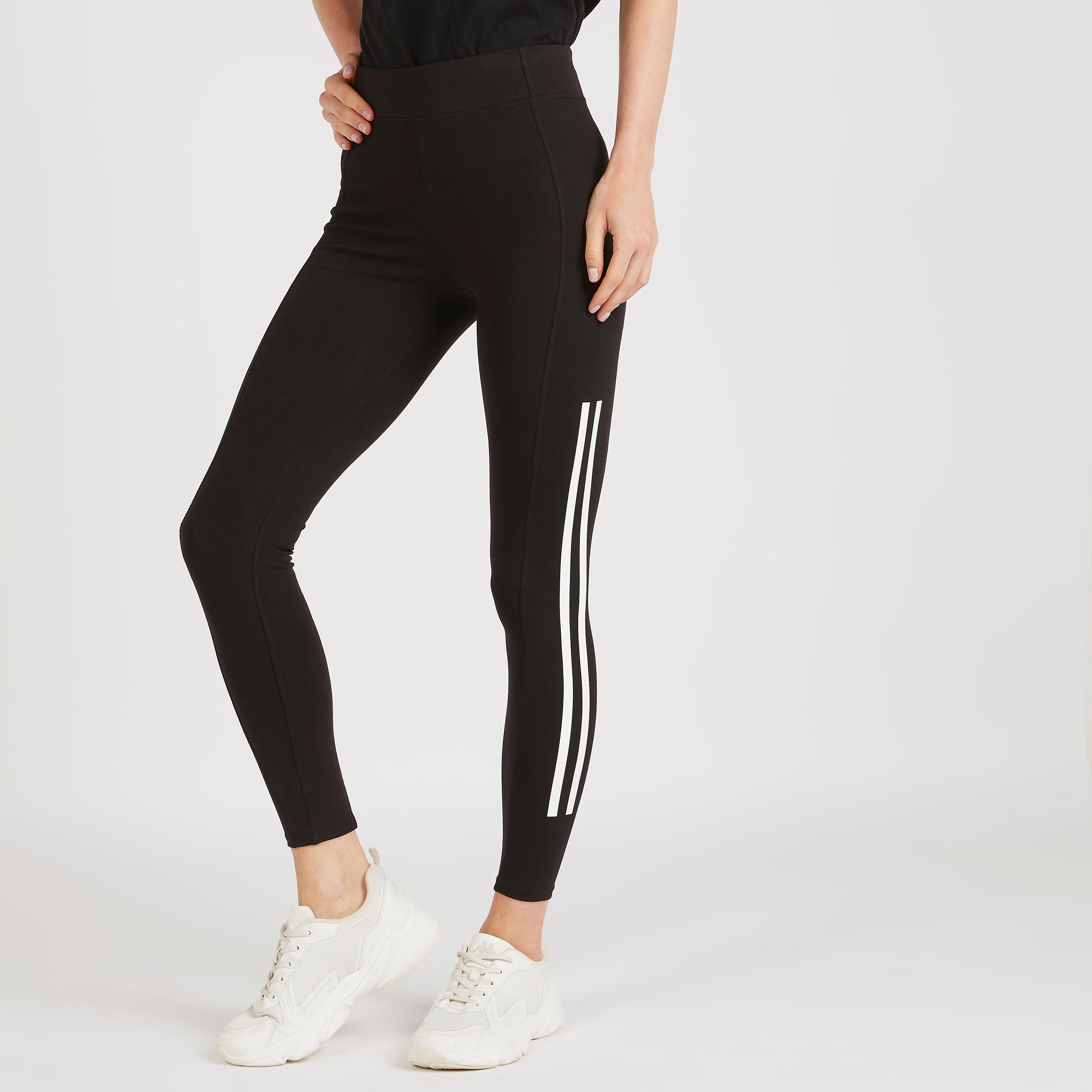 Solid Leggings with Elasticated Waistband-women-clothing-bottoms-leggings-image-5