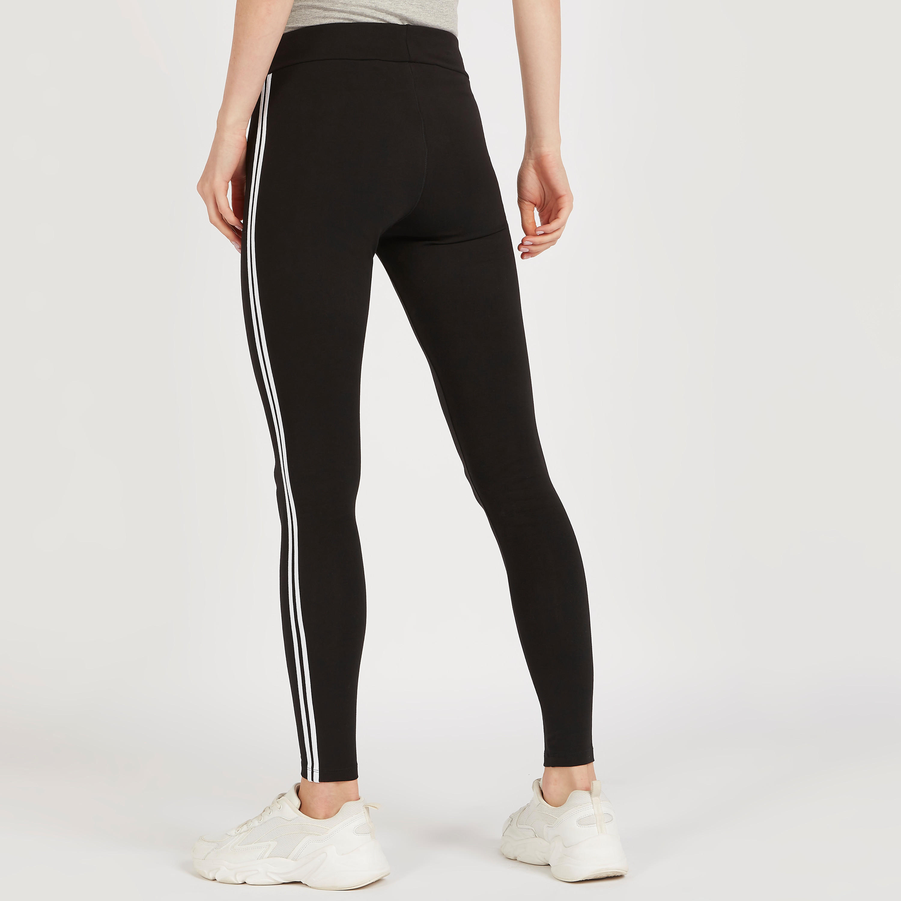 Solid Leggings with Elasticated Waistband-women-clothing-bottoms-leggings-image-4