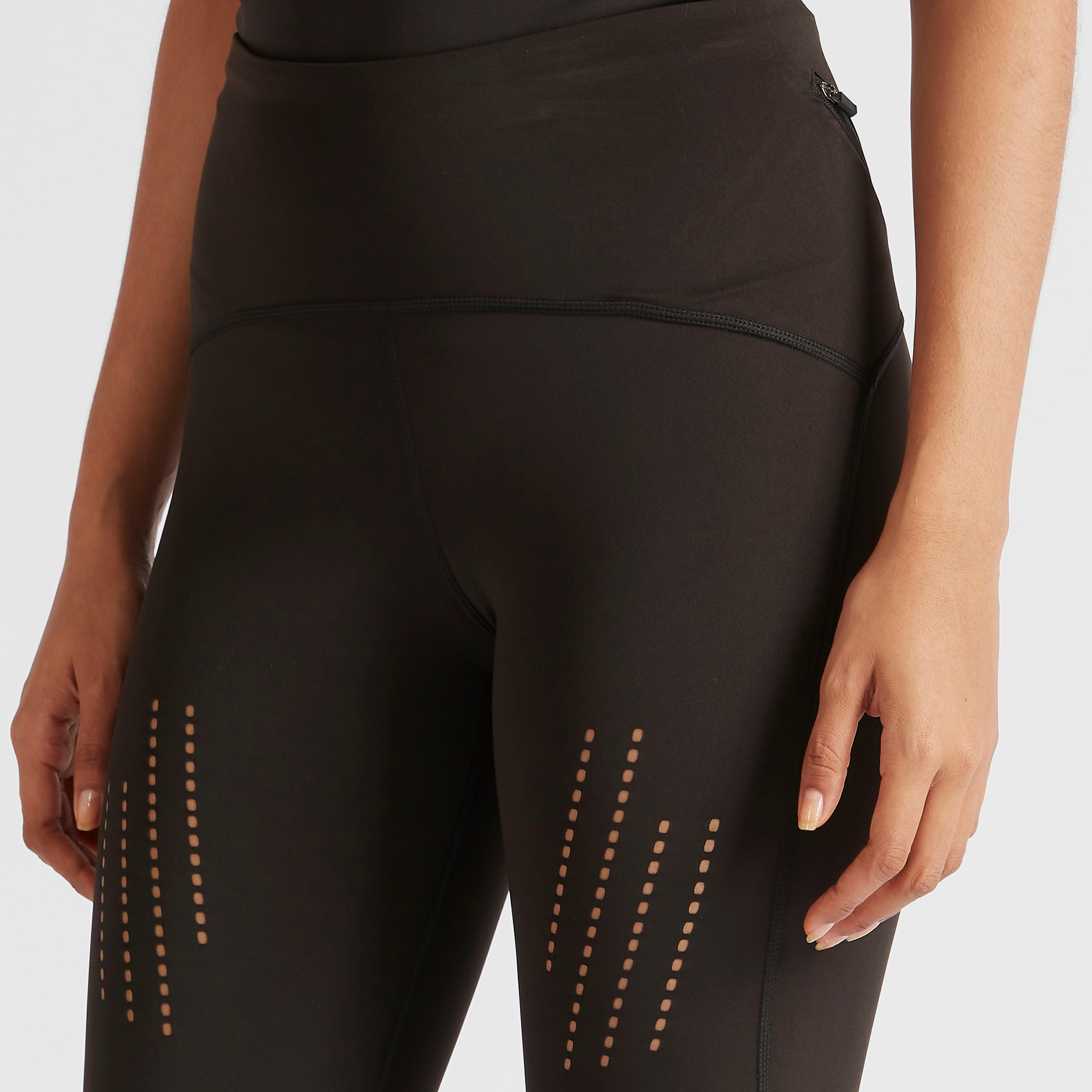 بنطلون ليقنز سادة بخصر مطّاطي-women-clothing-bottoms-leggings-image-4