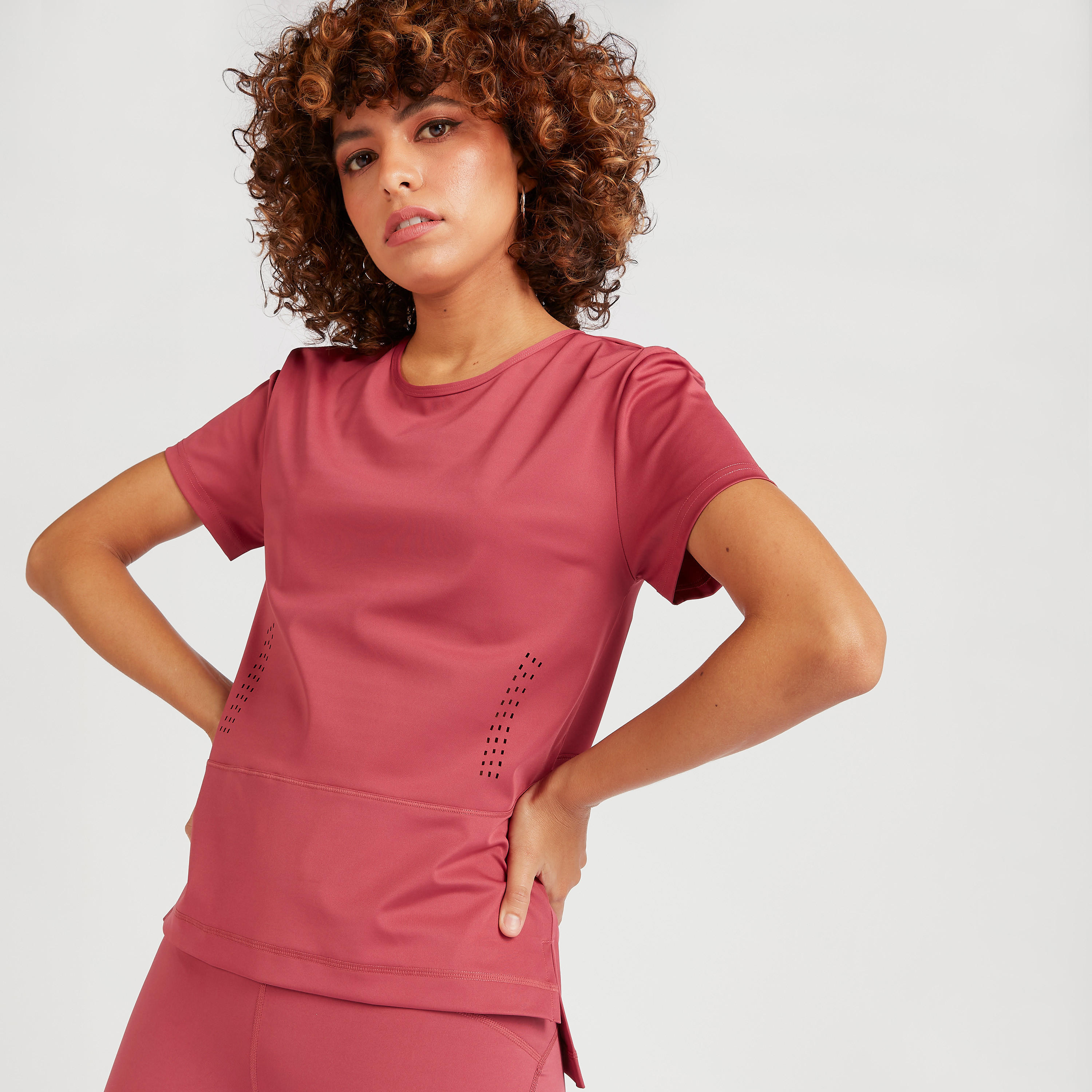 تيشيرت سادة بأكمام قصيرة-women-clothing-sportswearandactivewear-tshirtsandvests-image-2