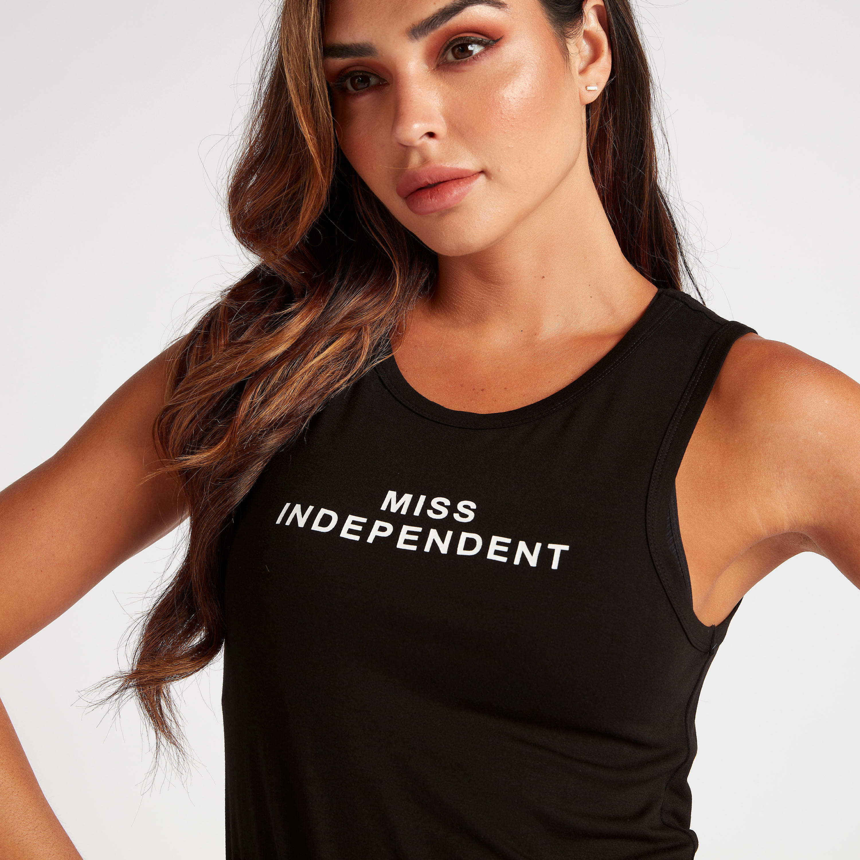 Typographic Print Sleeveless Vest-women-clothing-sportswearandactivewear-tshirtsandvests-image-3