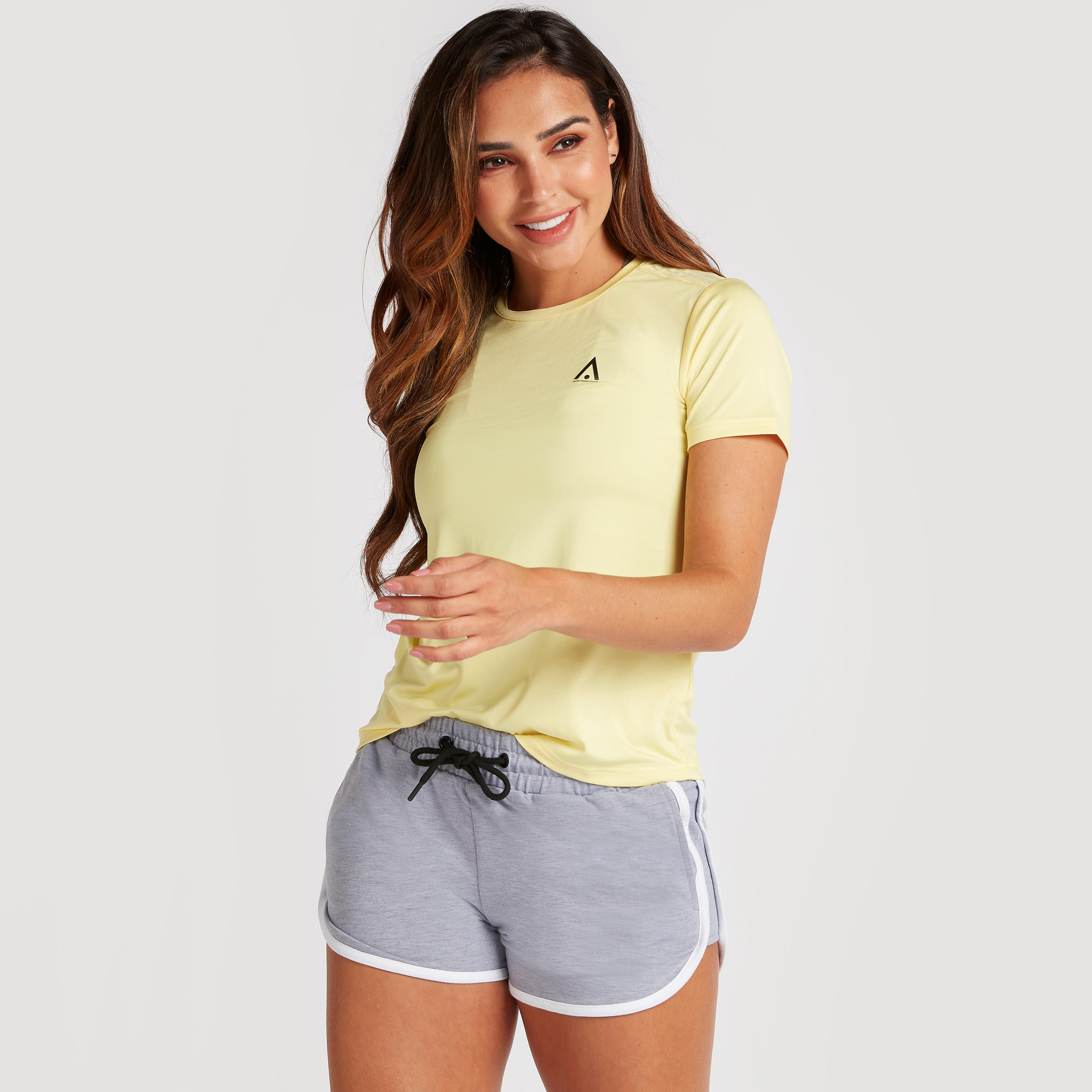 تيشيرت سادة بياقة ضيّقة وأكمام قصيرة-women-clothing-sportswearandactivewear-tshirtsandvests-image-4