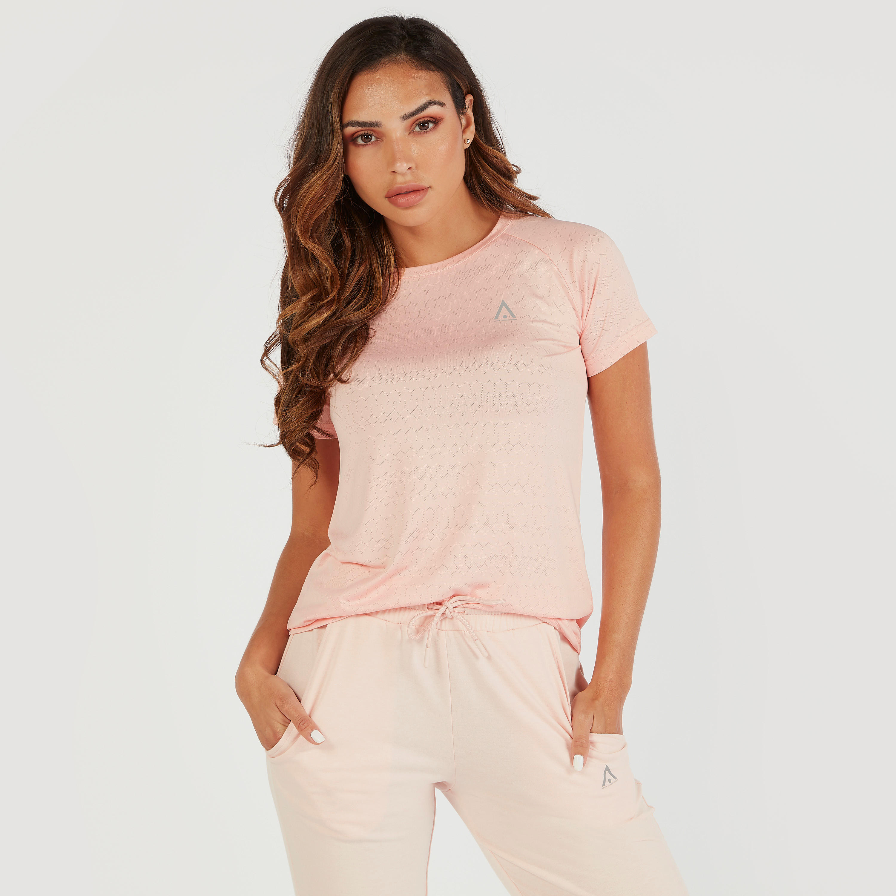 Solid T-shirt with Short Sleeves and Back Cutout Detail-women-clothing-tshirts-image-1