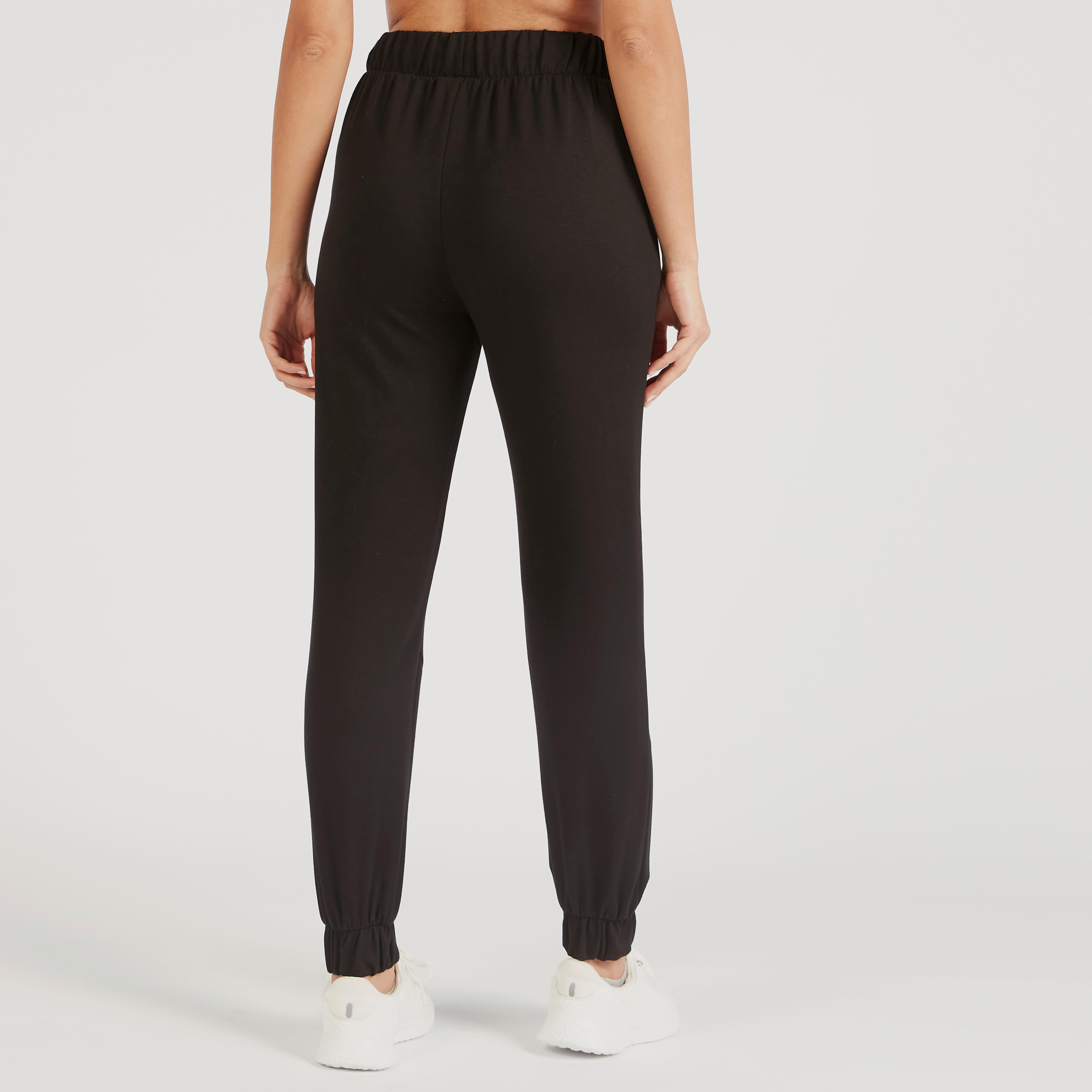 Solid Joggers with Drawstring Closure-women-clothing-bottoms-leggings-image-4