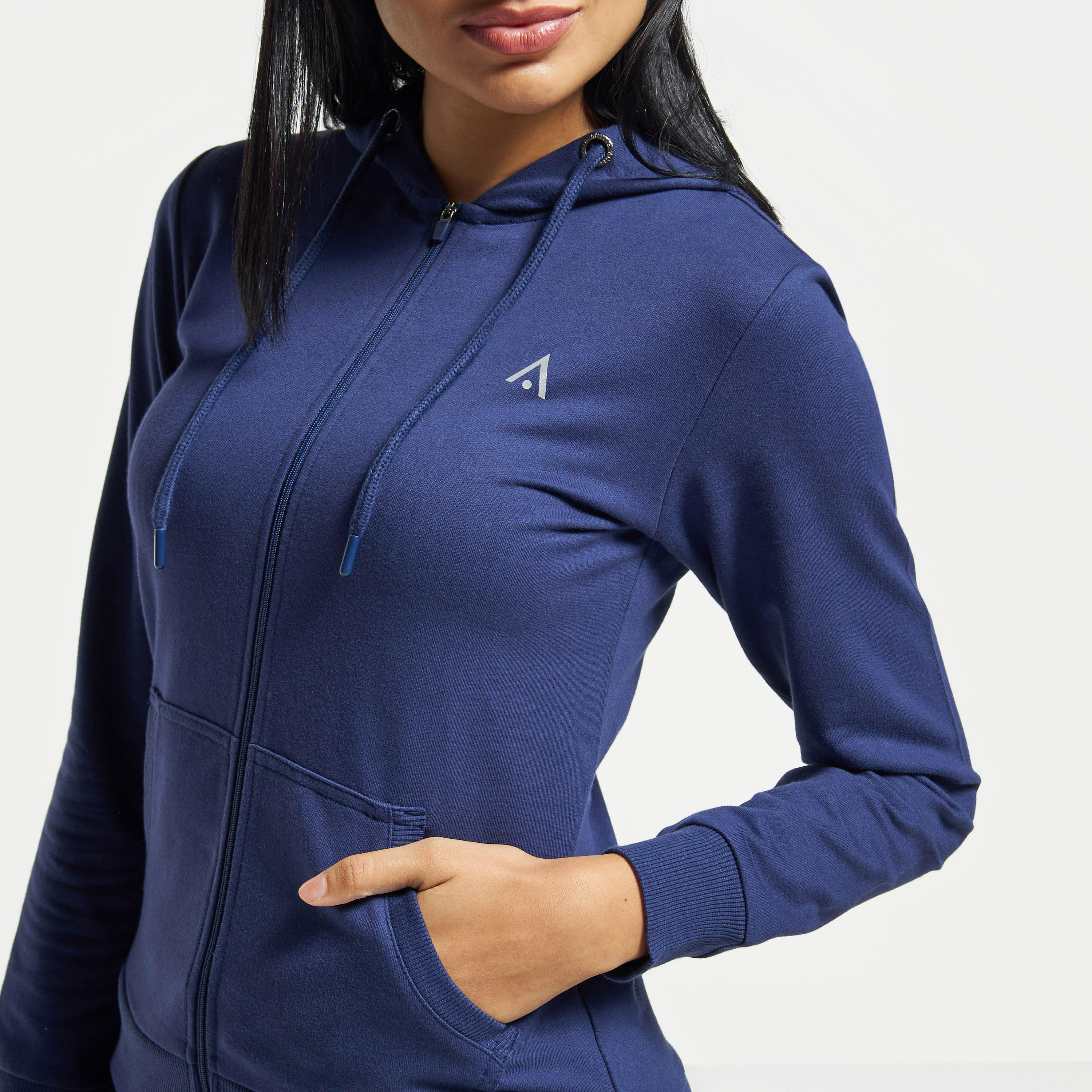 هودي سادة بسحّاب إغلاق وأكمام طويلة وجيوب-sports-women-clothing-hoodiesandsweatshirts-image-4