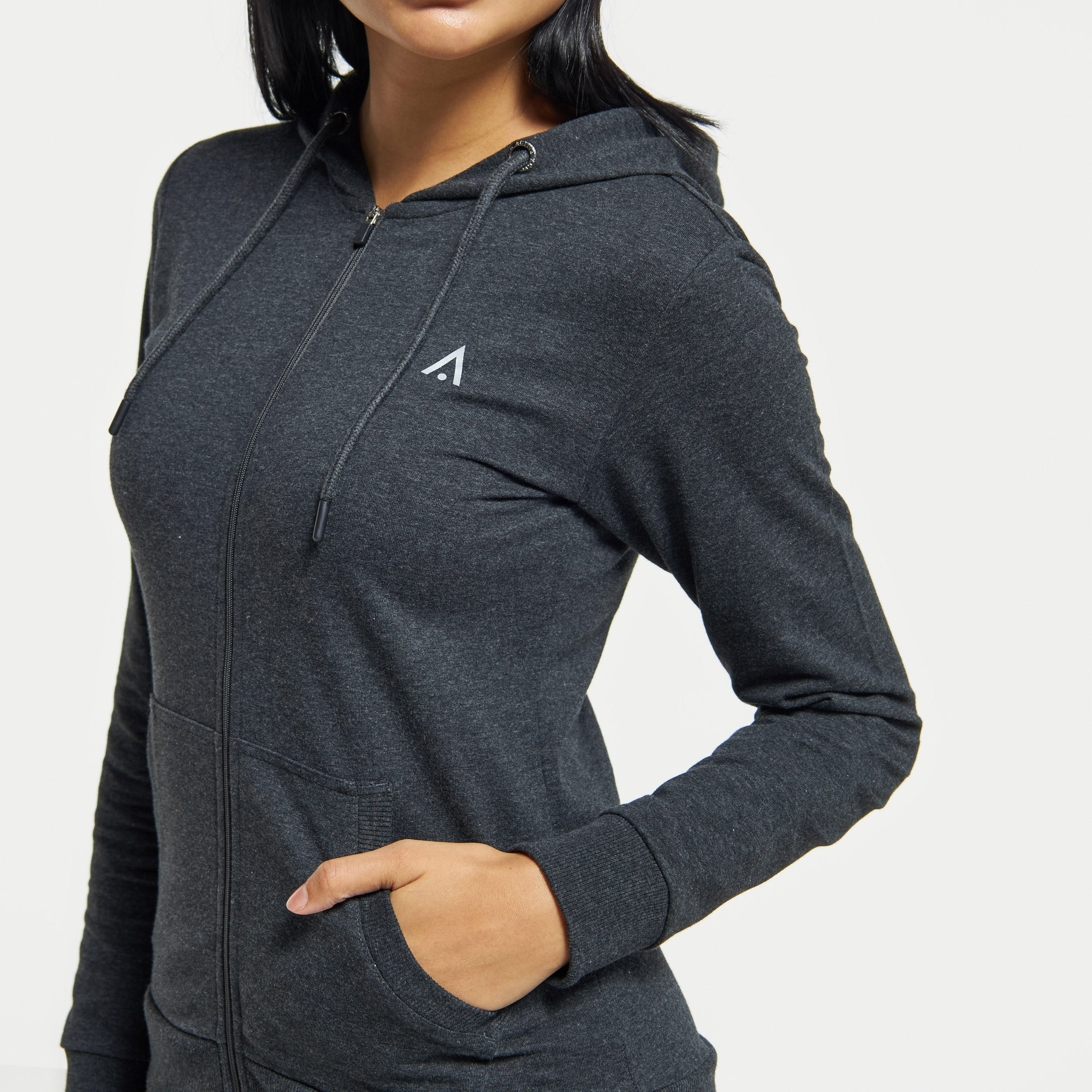 هودي سادة بسحّاب إغلاق وأكمام طويلة وجيوب-sports-women-clothing-hoodiesandsweatshirts-image-8