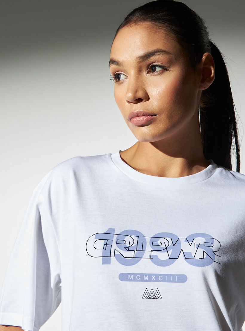 تيشيرت بياقة مستديرة وأكمام قصيرة وطبعات-women-clothing-tshirts-image-4