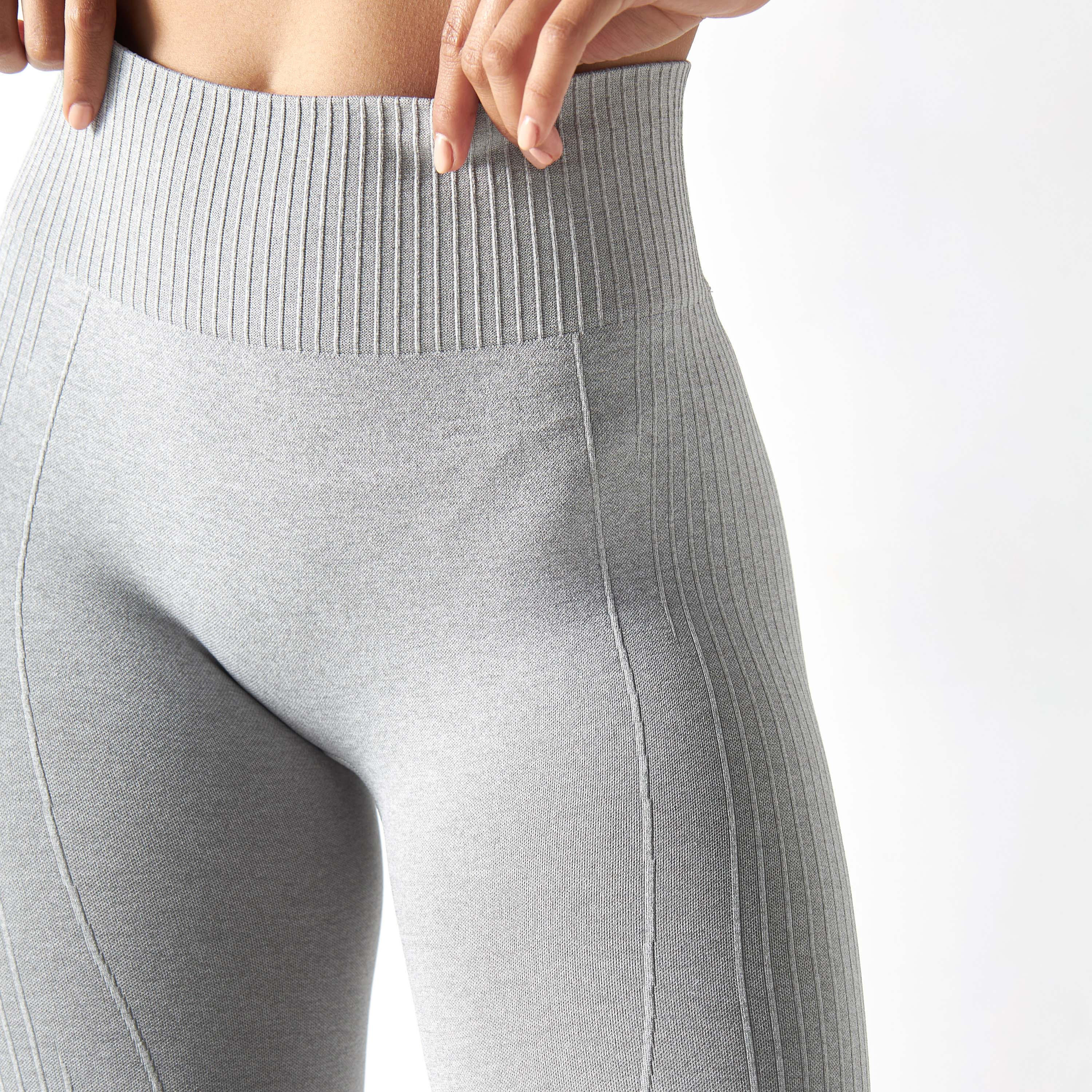 بنطلون ليقنز مضّلع بخصر مطّاطي-women-clothing-bottoms-leggings-image-4