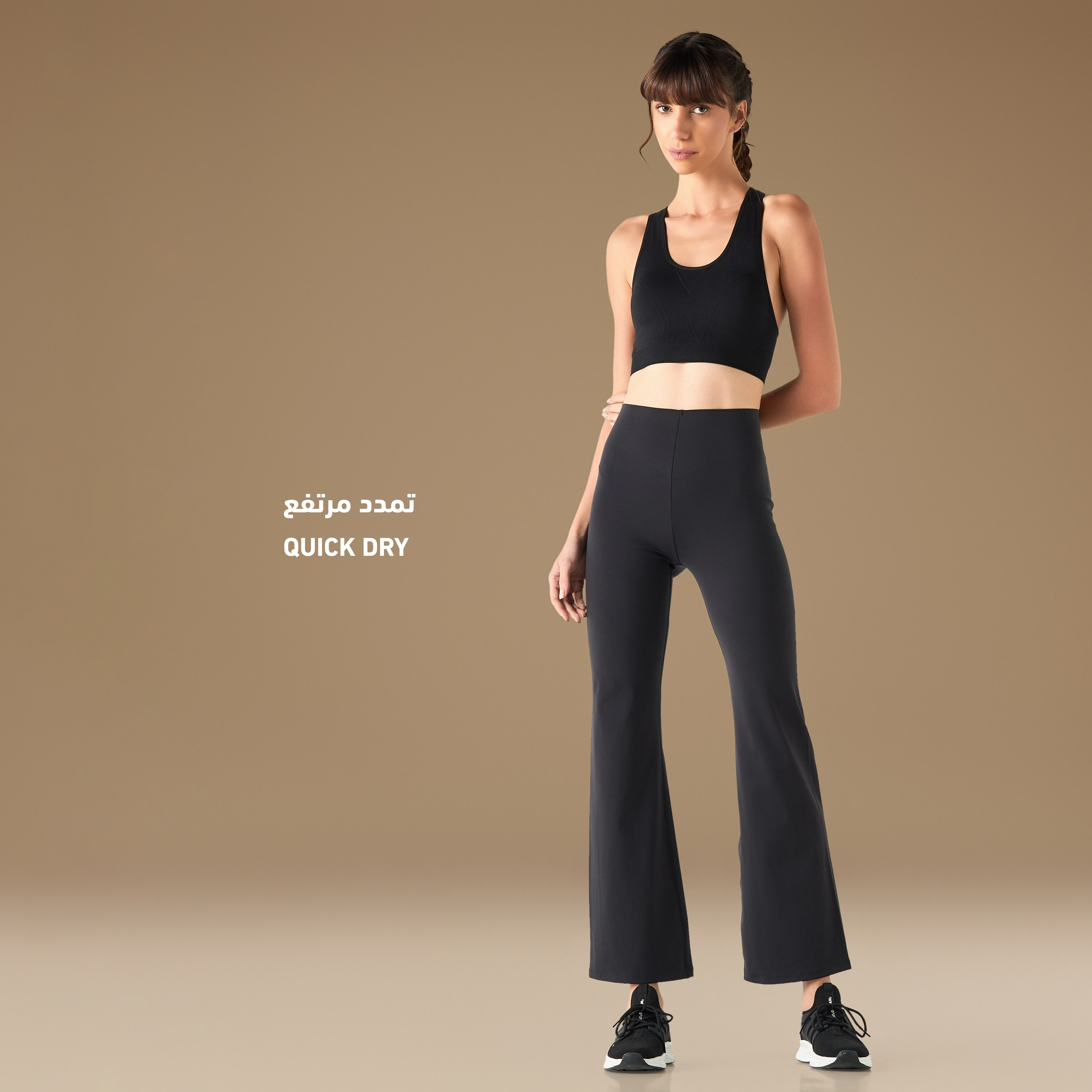 صدرية رياضية بارزة الملمس بتصميم متقاطع من الخلف-women-clothing-lingerie-bras-image-10