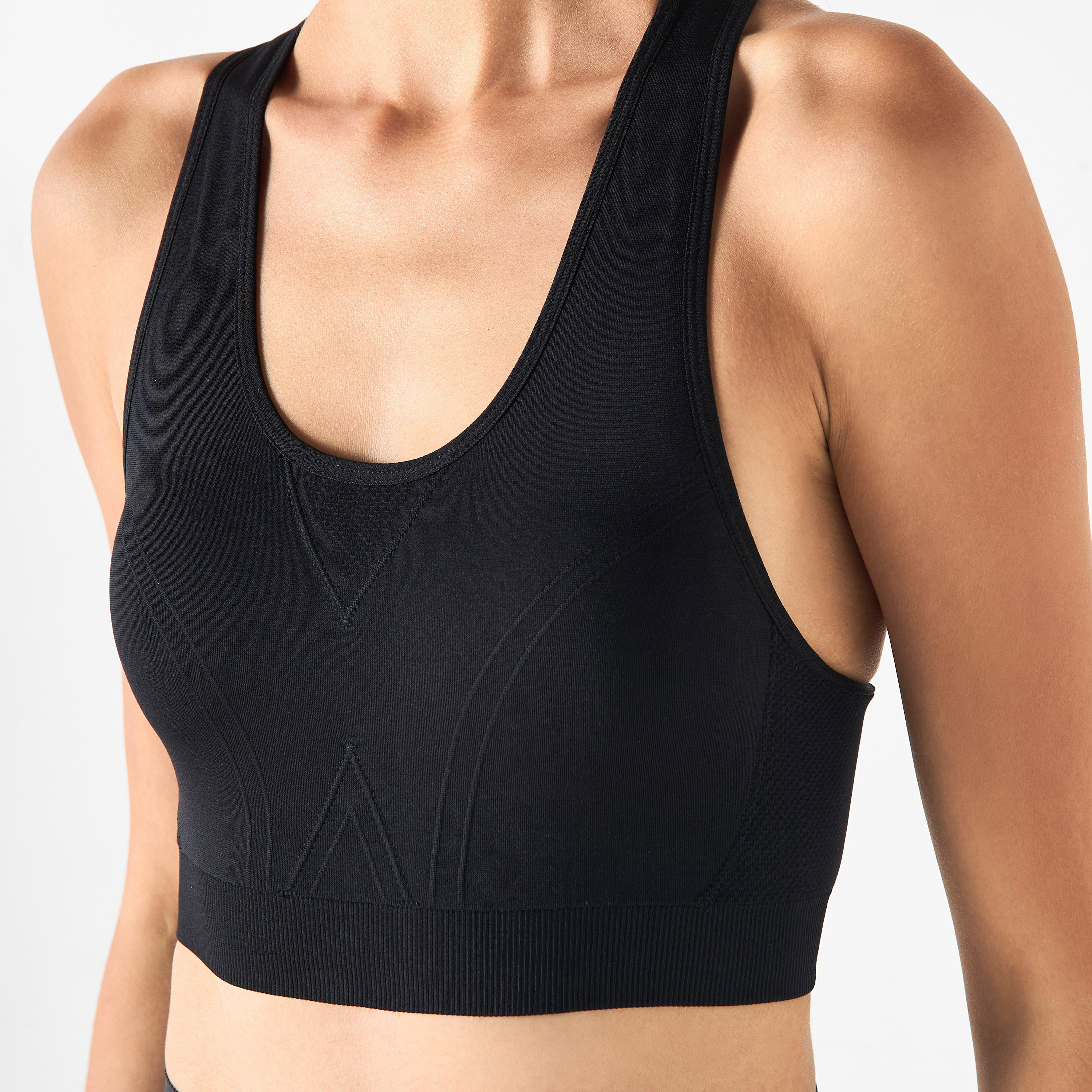 Textured Racerback Sports Bra-women-clothing-lingerie-bras-image-12