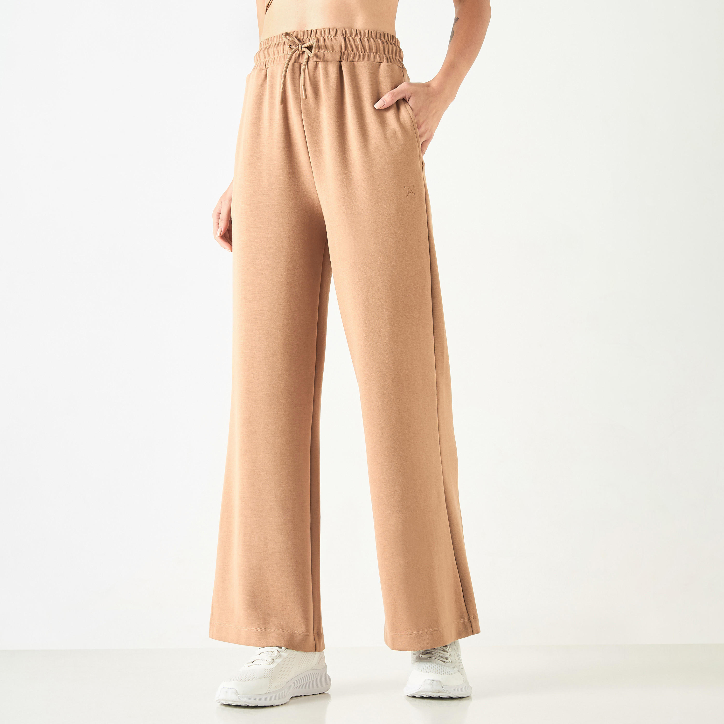 Track Pants with Drawstring Closure and Pockets-women-clothing-bottoms-joggers-image-5