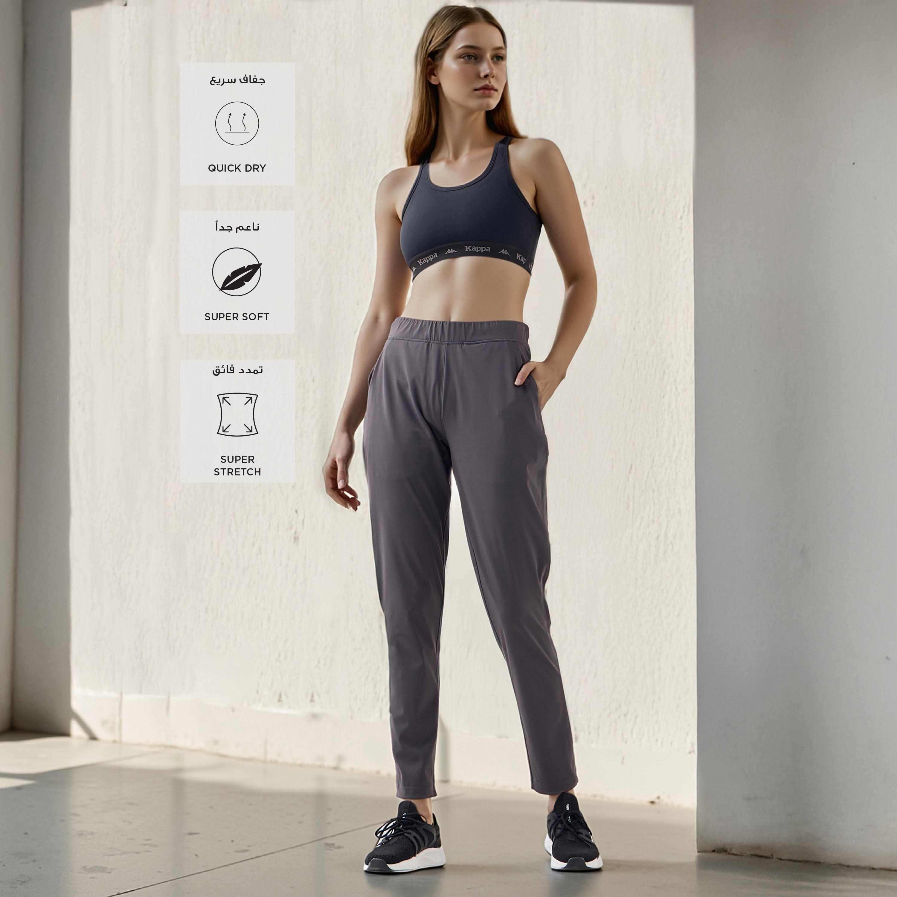 Track Pants with Flexi Comfort Elasticated Waistband and Pockets-women-clothing-bottoms-joggers-image-2