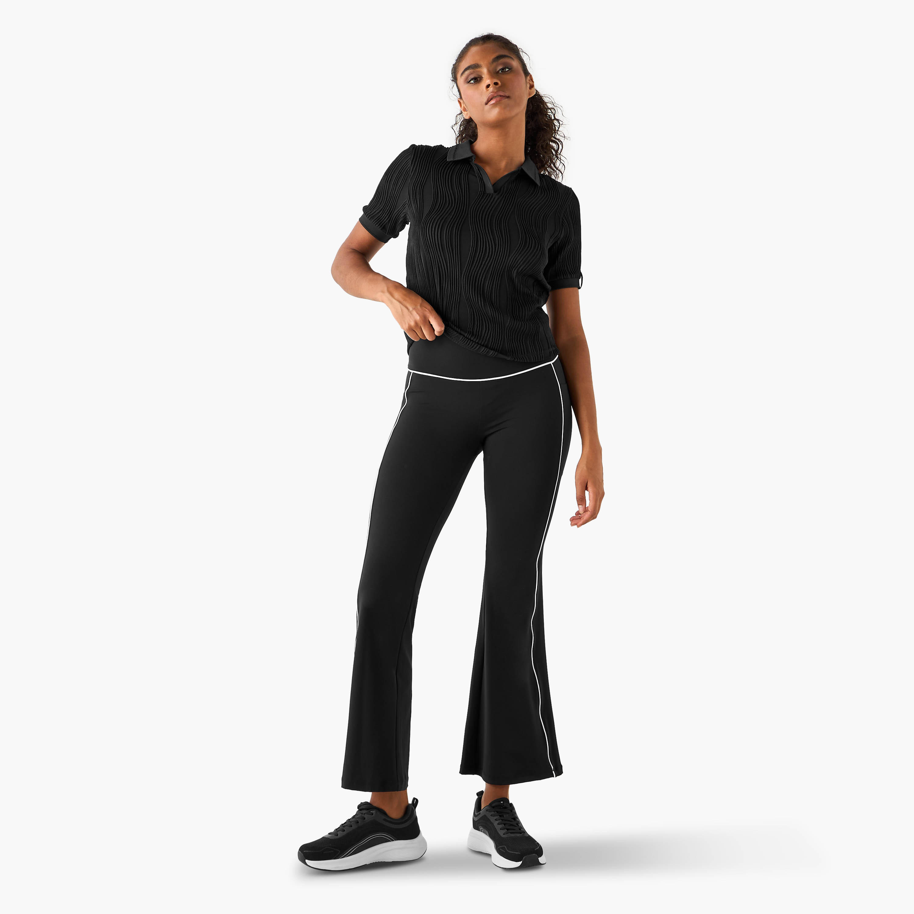 Contrast Piping Detail Leggings-sports-women-clothing-activewearleggings-image-2