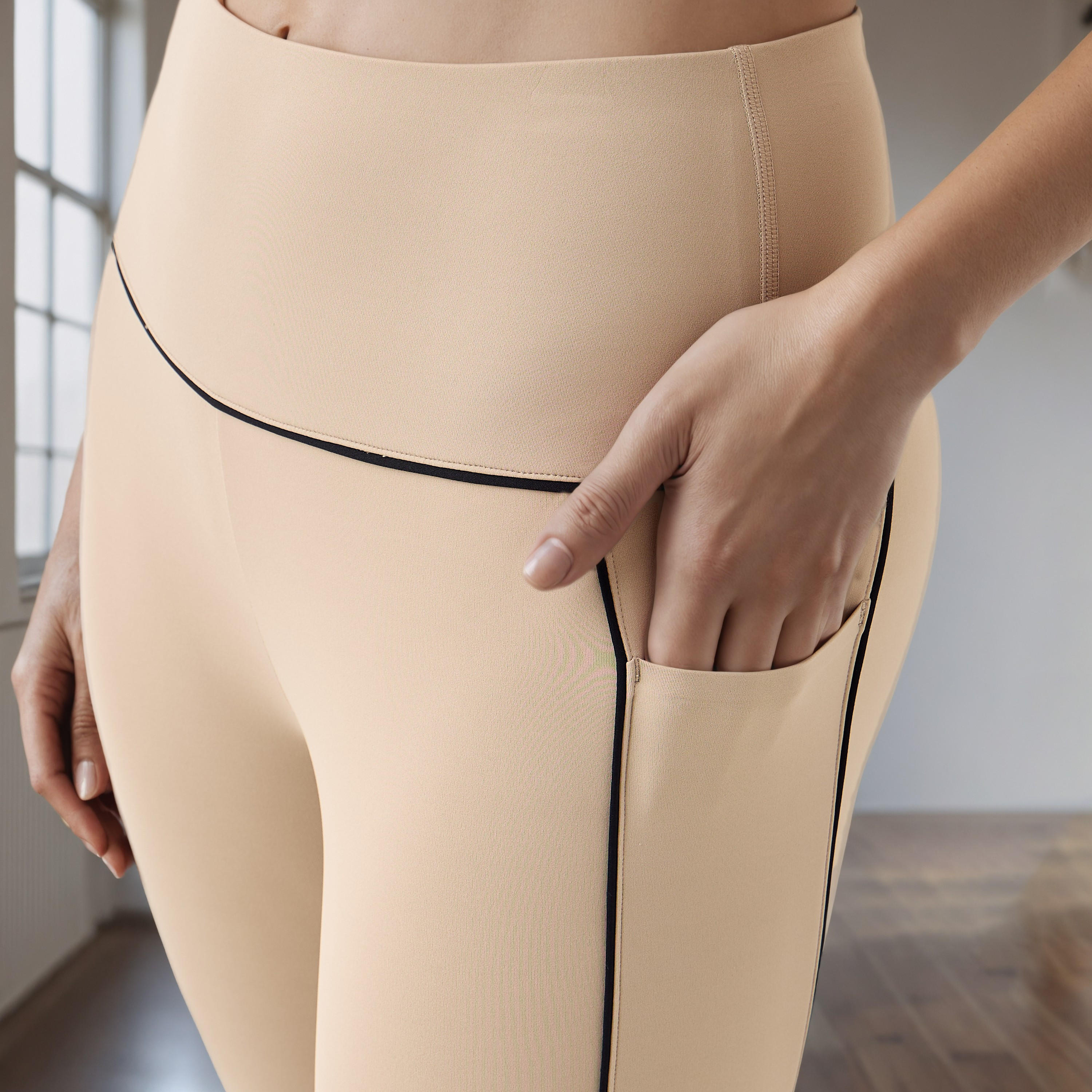 Contrast Piping Detail Leggings-sports-women-clothing-activewearleggings-image-4