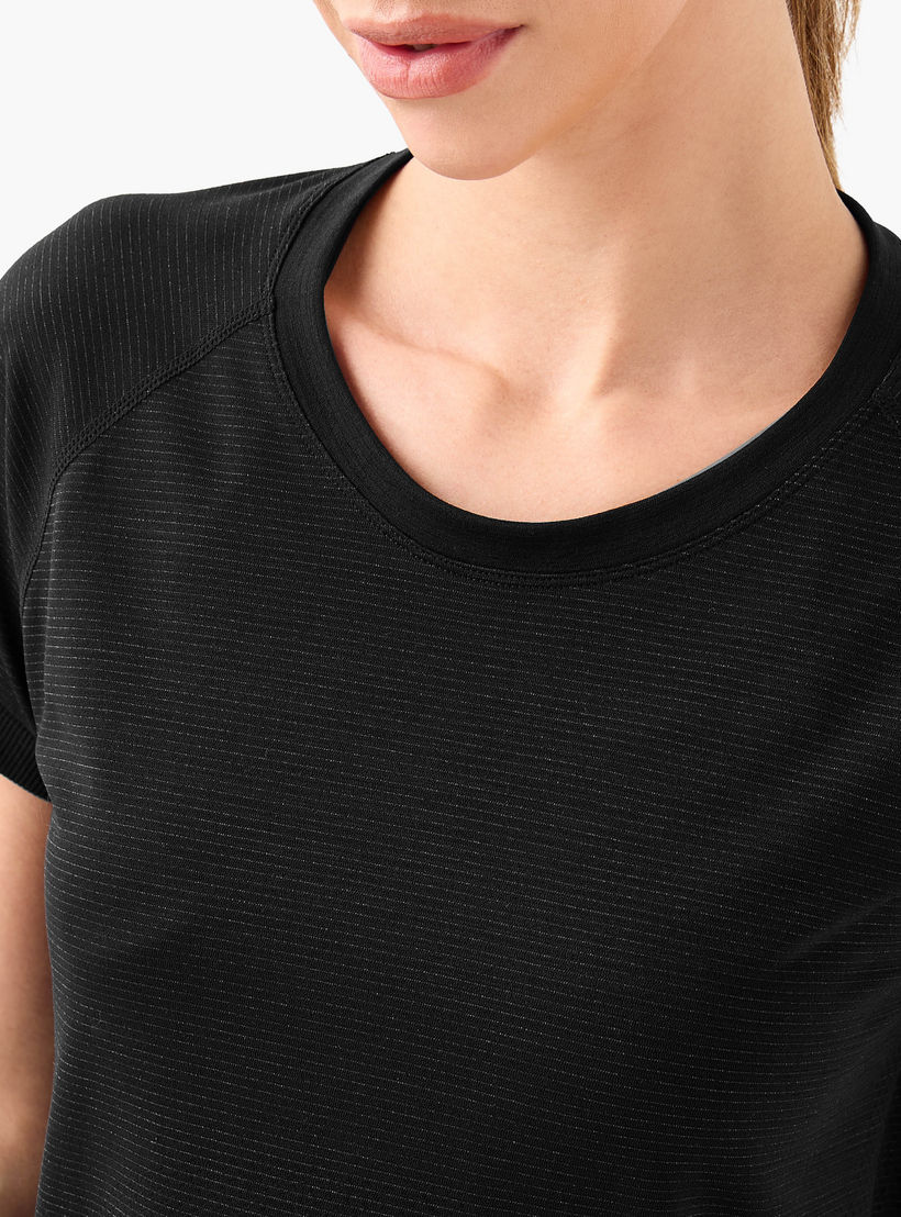 تيشيرت دون خياطة بأكمام مغايرة-women-clothing-tshirts-image-2