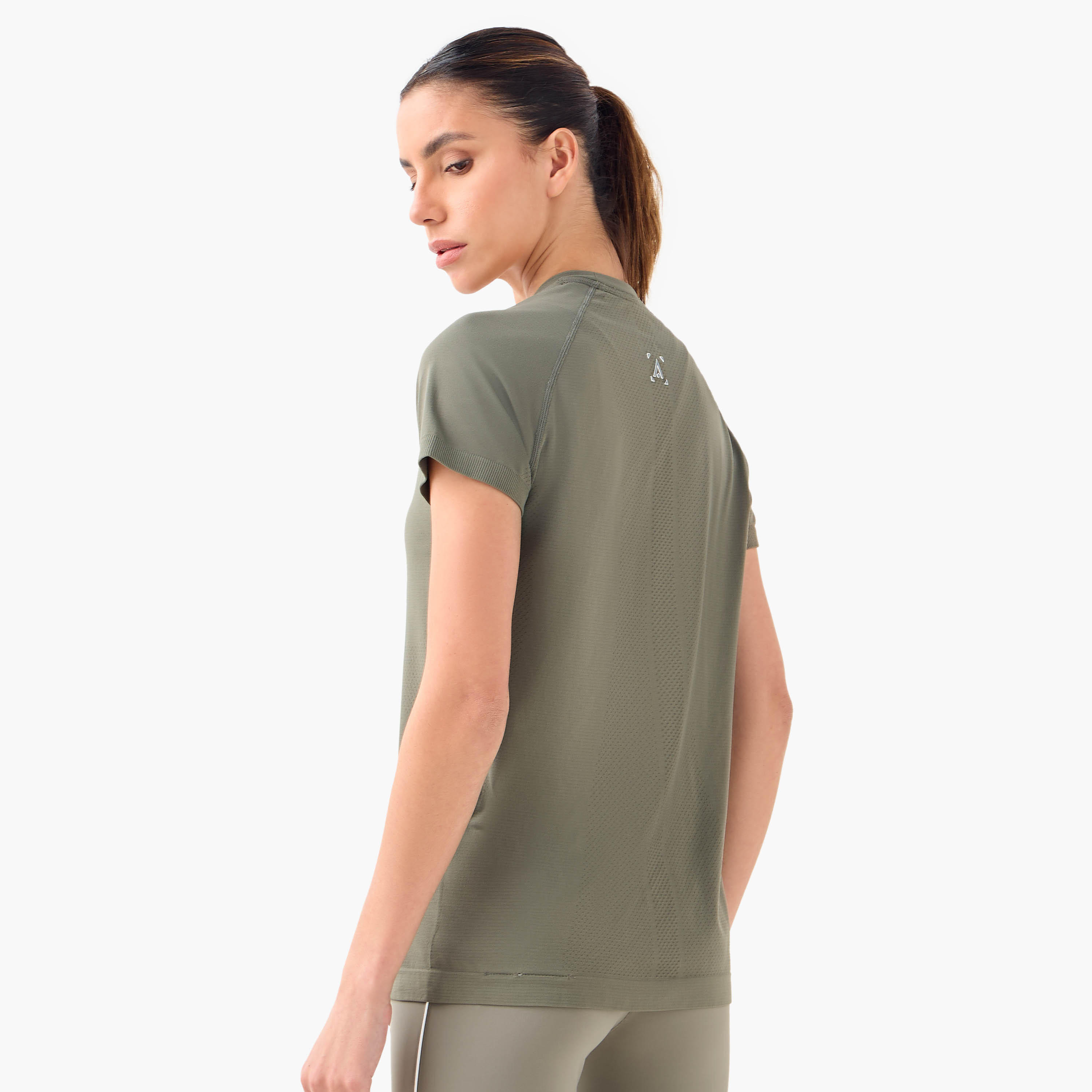Seamless T-Shirt with Raglan Sleeves-women-clothing-tshirts-image-3