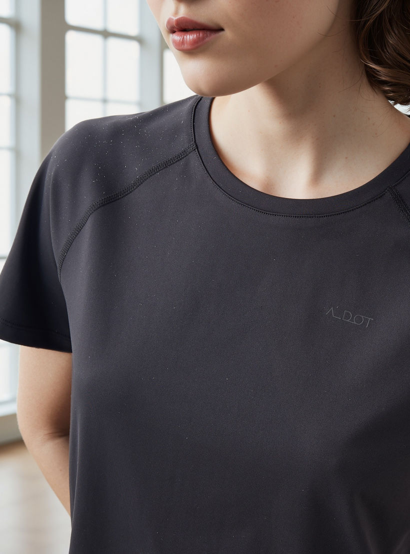 Regular Fit T-shirt with Raglan Sleeves-women-clothing-tshirts-image-4