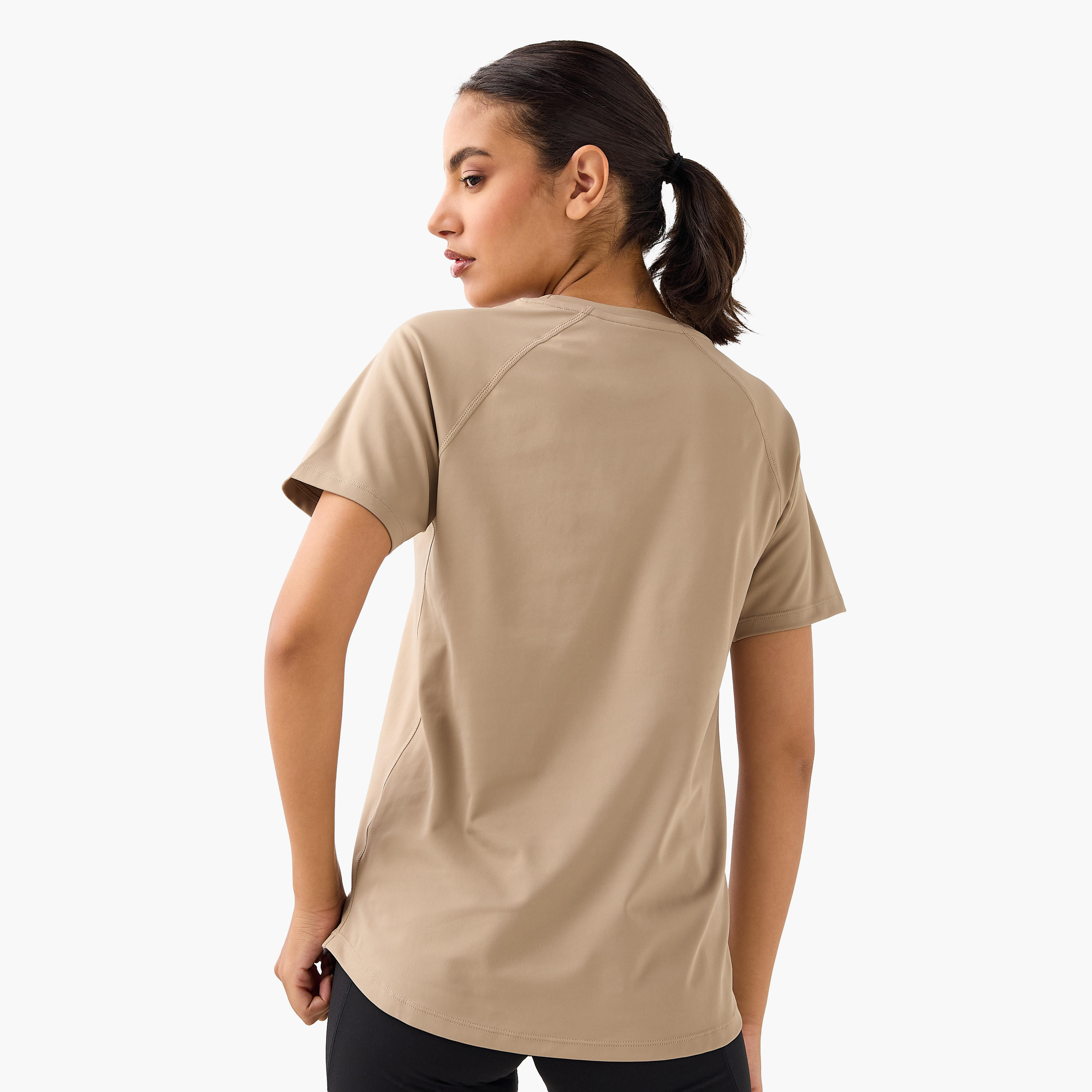 تيشيرت بقصّة عادية وأكمام مغايرة-women-clothing-tshirts-image-3
