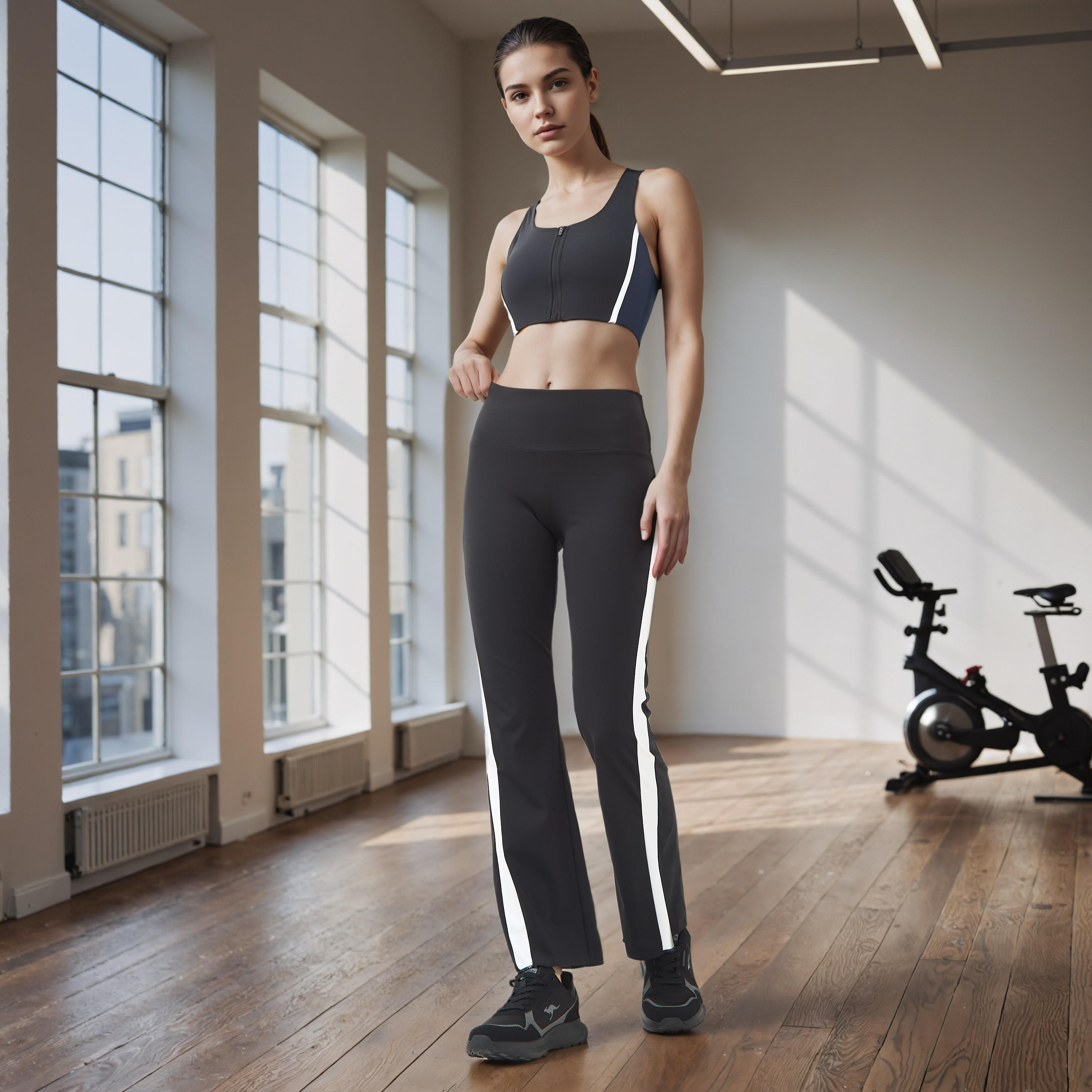 ليقنز بتصميم كتل الألوان-sports-women-clothing-activewearleggings-image-4