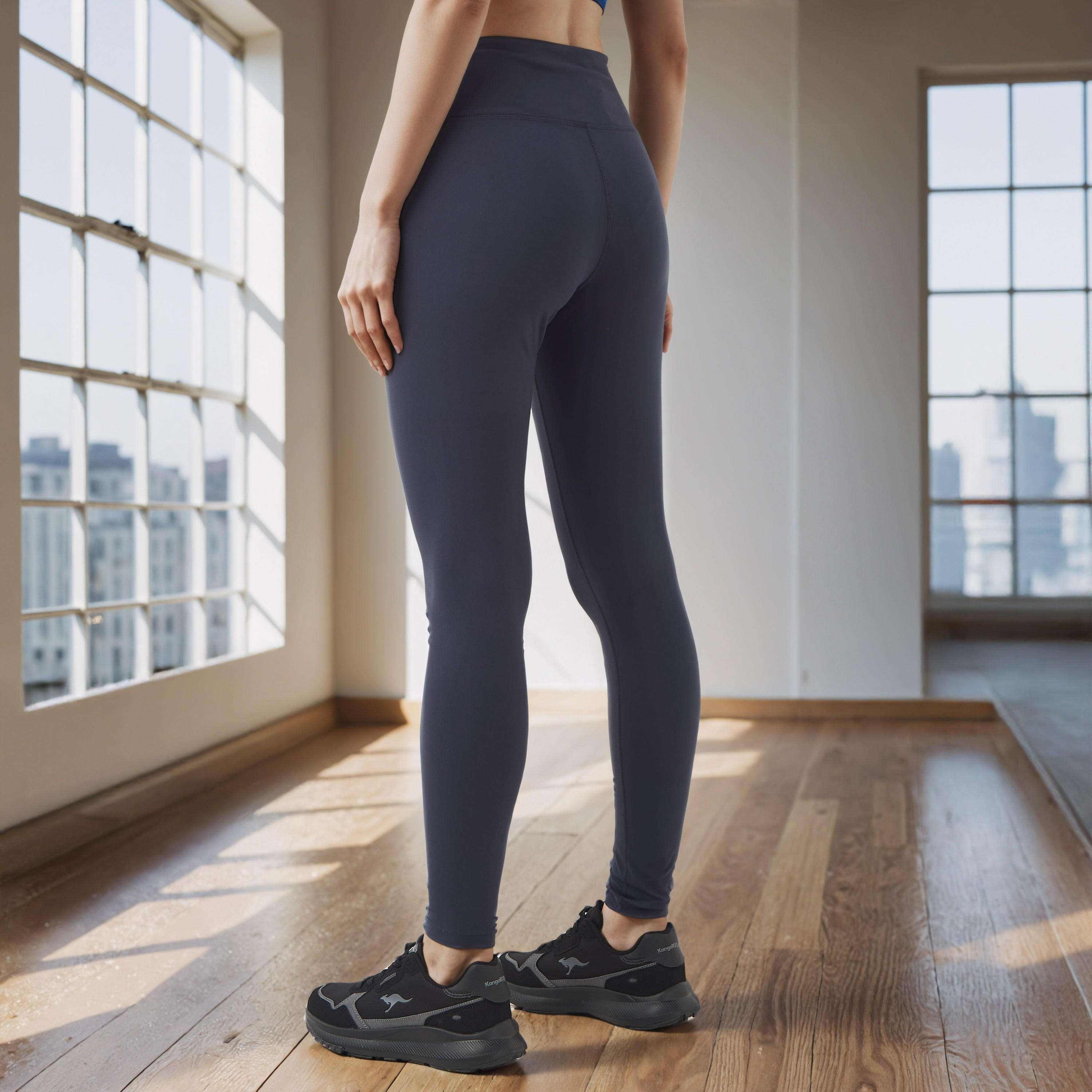 Elasticated Waist Performance Leggings-sports-women-clothing-activewearleggings-image-3