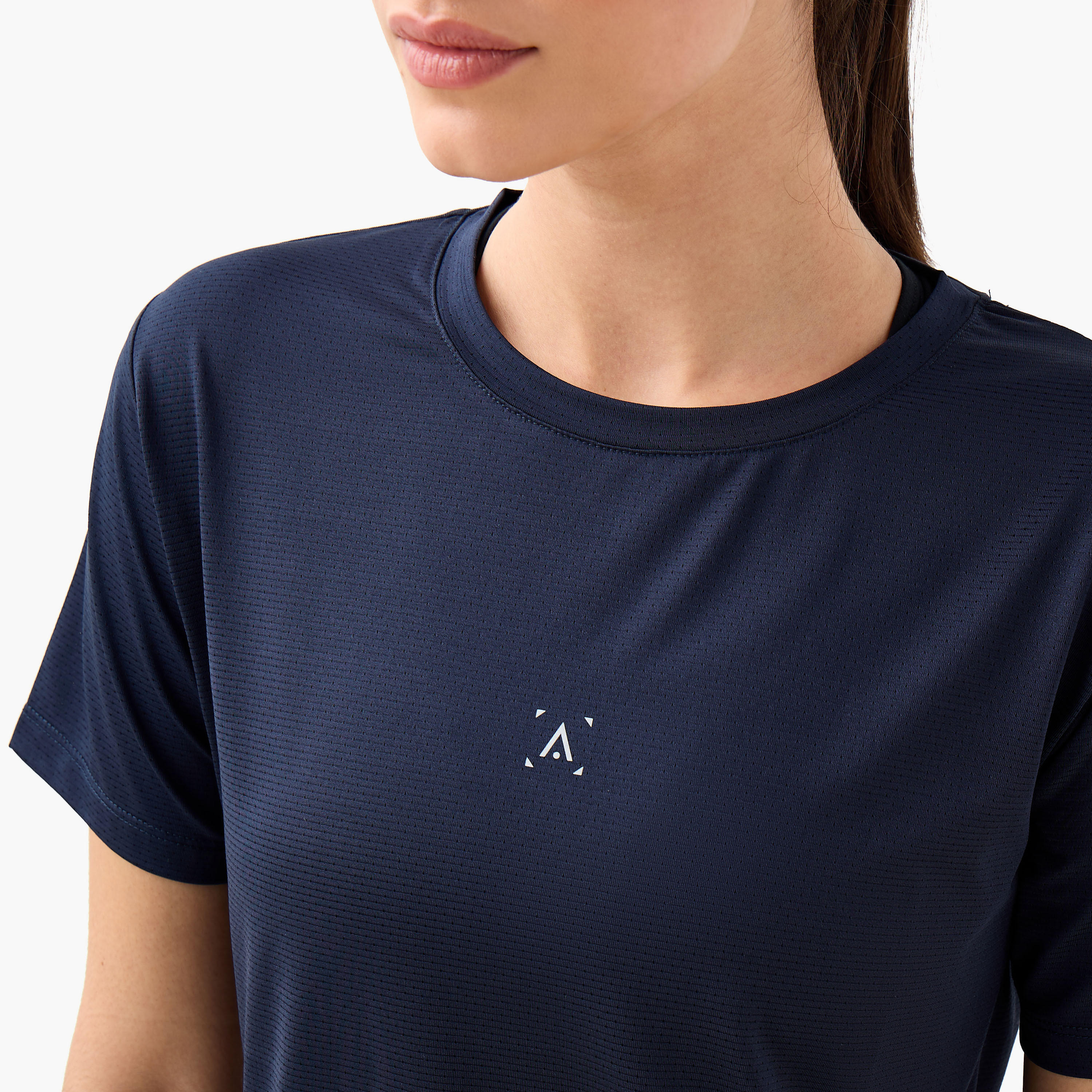 Textured Gym T-shirt-women-clothing-tshirts-image-5
