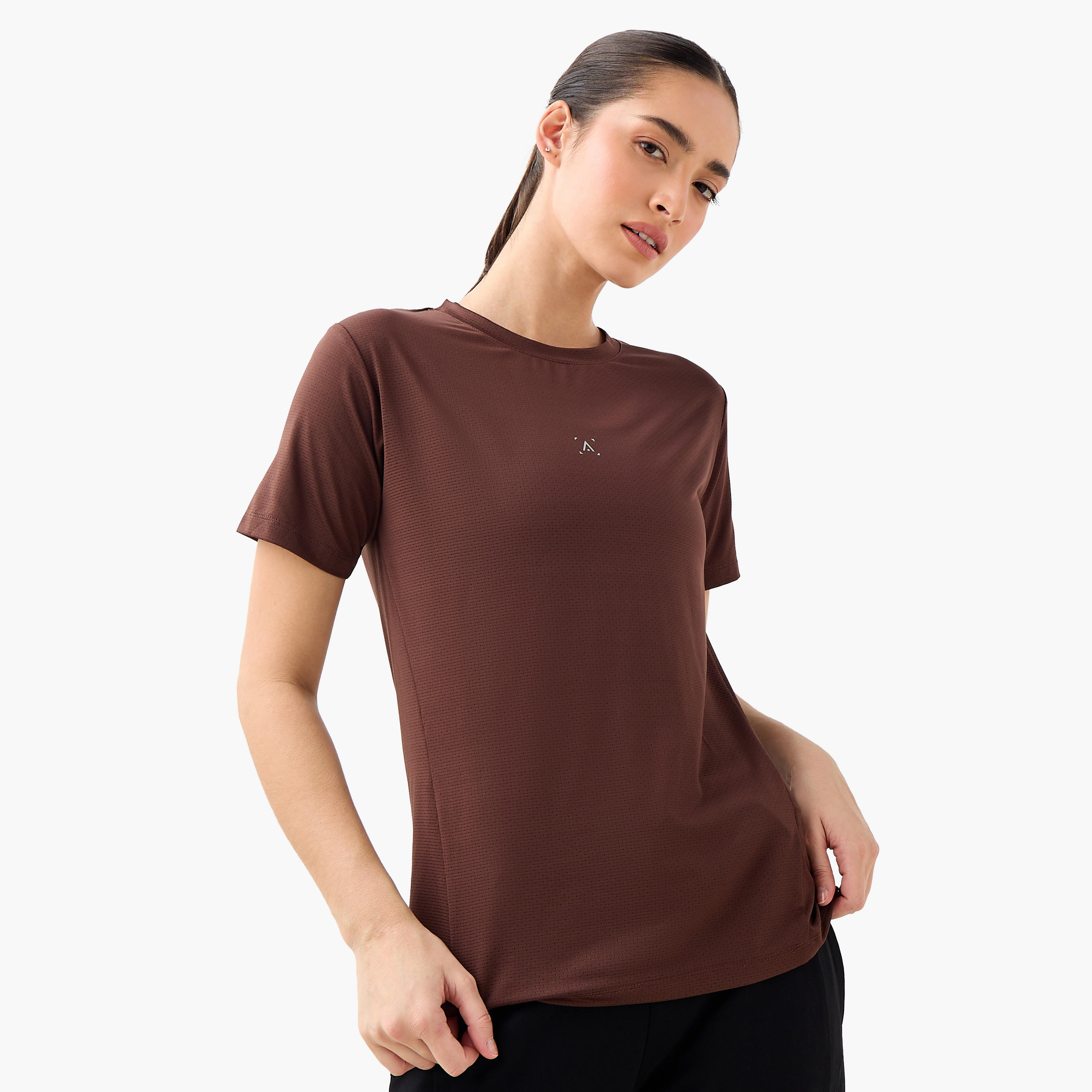 Textured Gym T-shirt-women-clothing-tshirts-image-1
