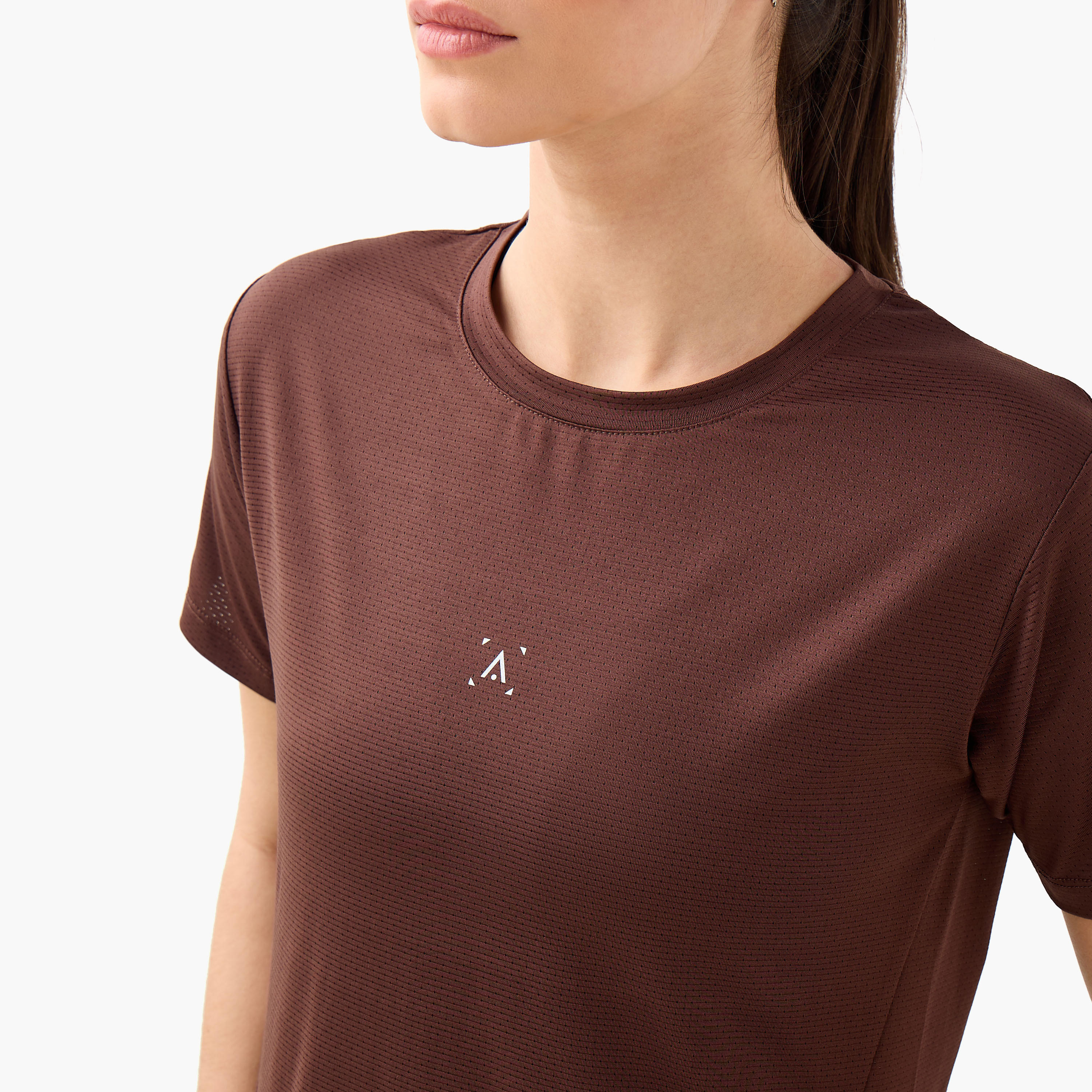 Textured Gym T-shirt-women-clothing-tshirts-image-5
