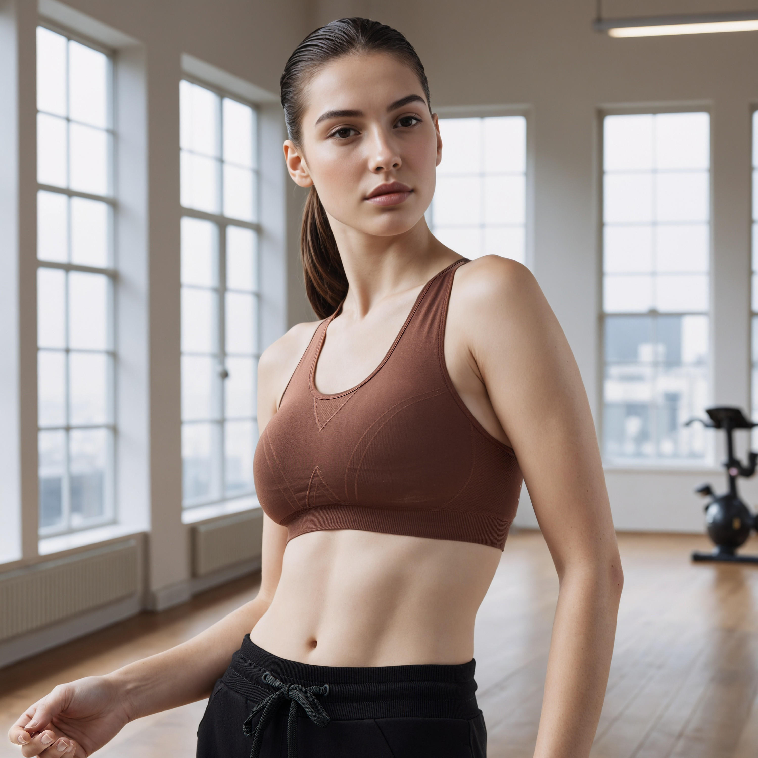 Seamless Sports Bra with Racerback-women-clothing-lingerie-bras-image-1
