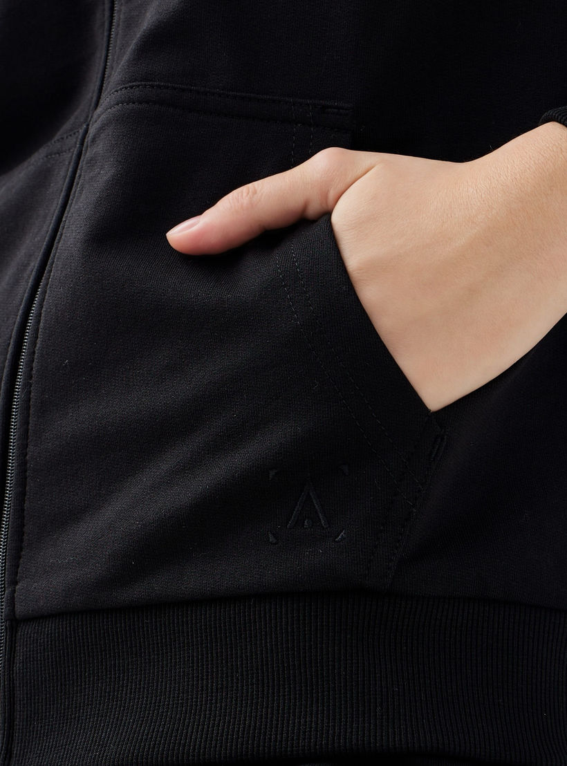 جاكيت بقبعة وسحاب إغلاق-women-clothing-sportswearandactivewear-coatsandjackets-jackets-image-1