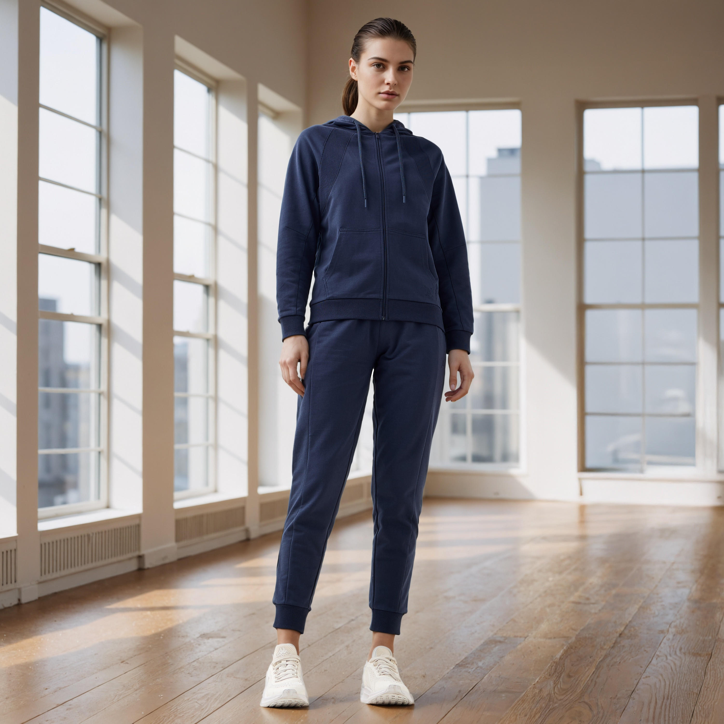 جاكيت بقبعة وسحاب إغلاق-women-clothing-sportswearandactivewear-coatsandjackets-jackets-image-2