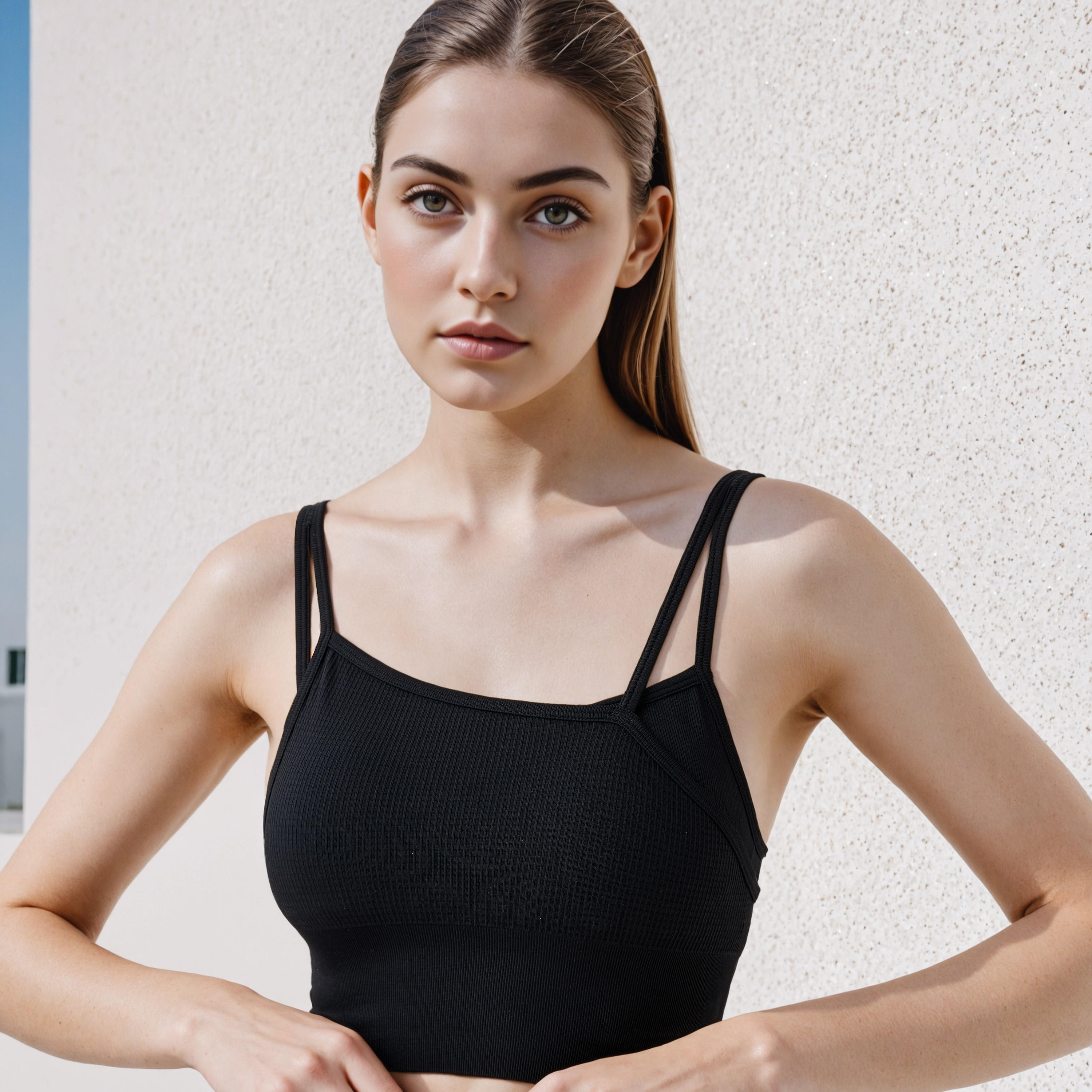 Ribbed Layered Sports Bra-women-clothing-lingerie-bras-image-4