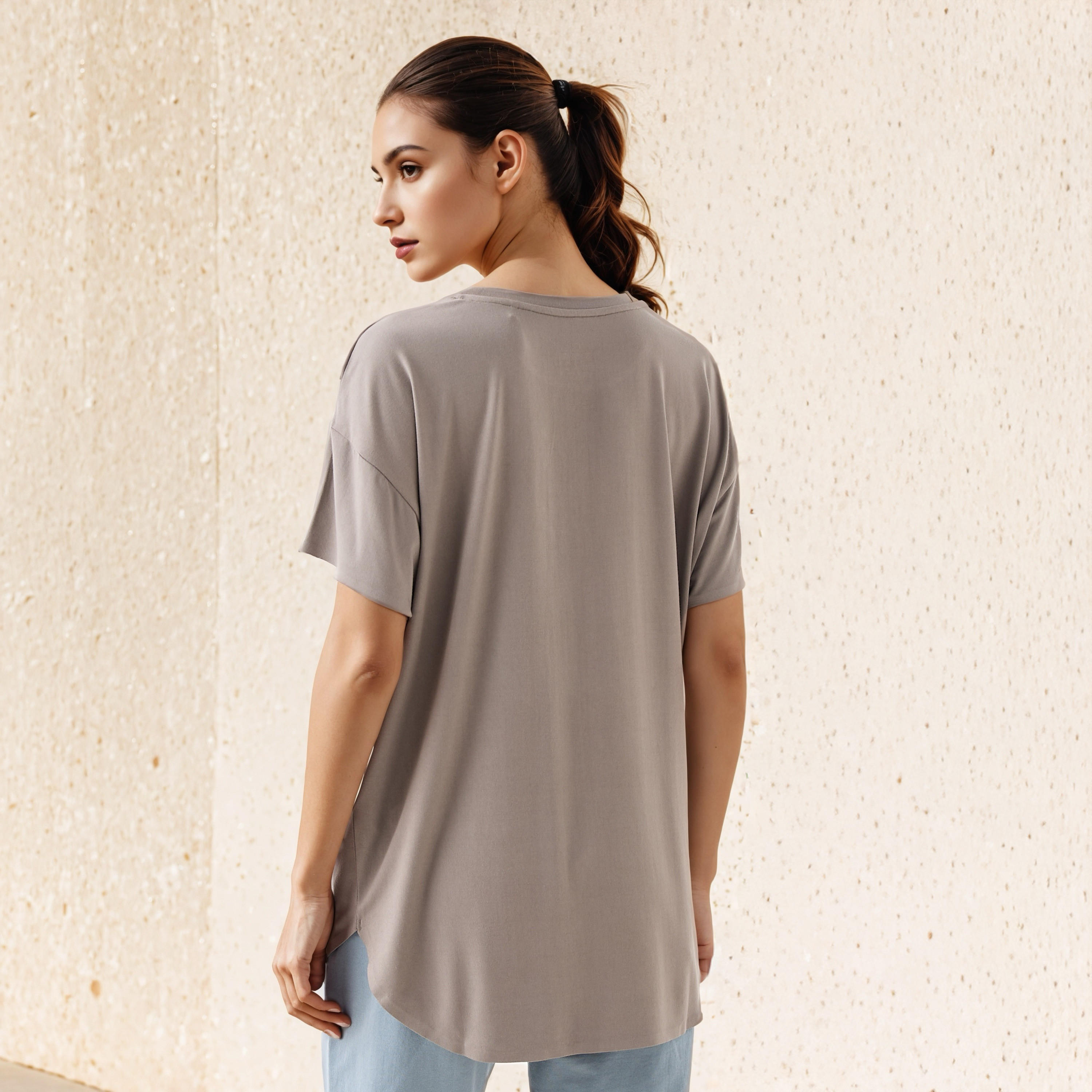 تيشيرت بوكسي بياقة مستديرة-women-clothing-tshirts-image-3